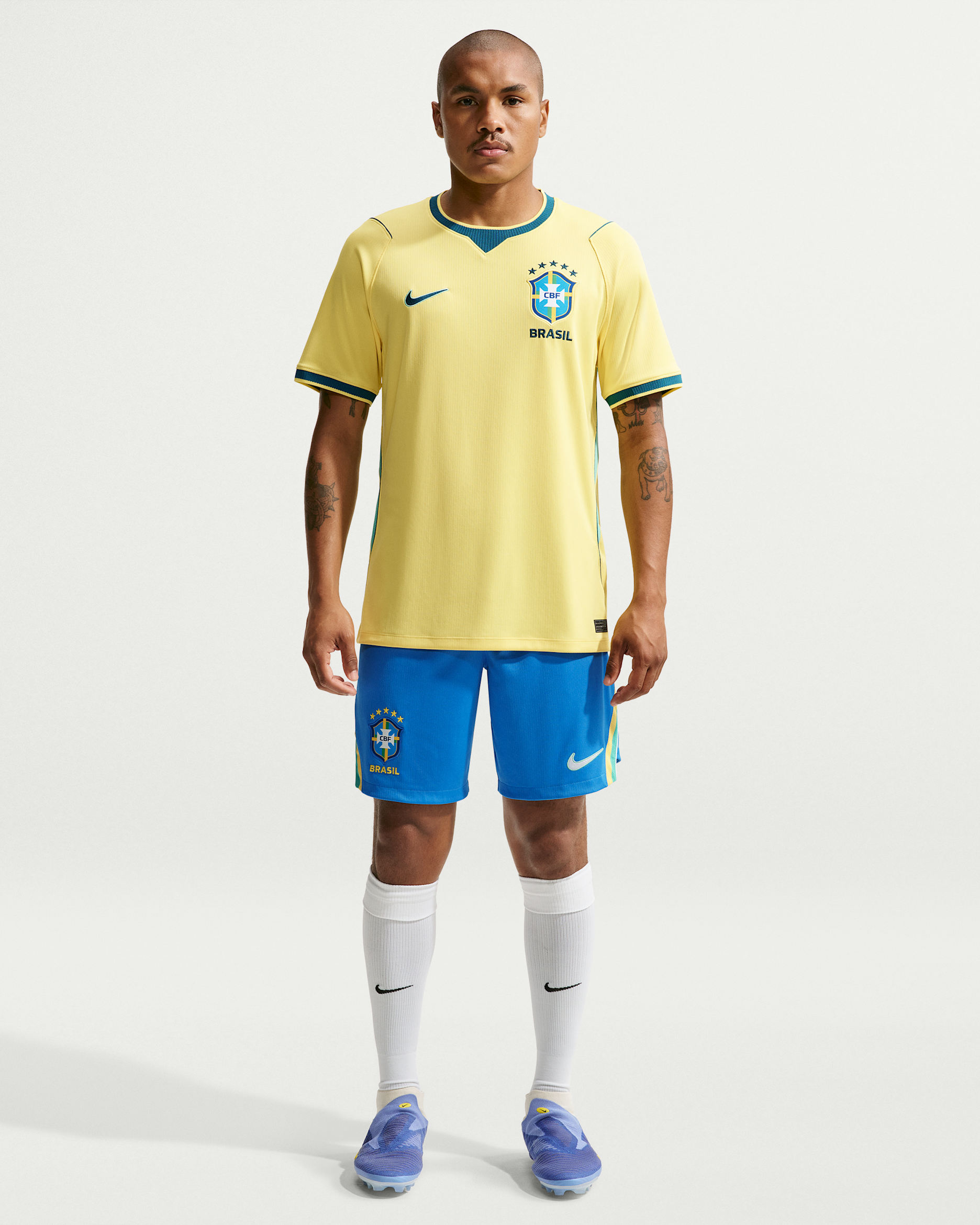 Brazil 2026 Stadium Home — Light Photo Blue/Light Menta/White