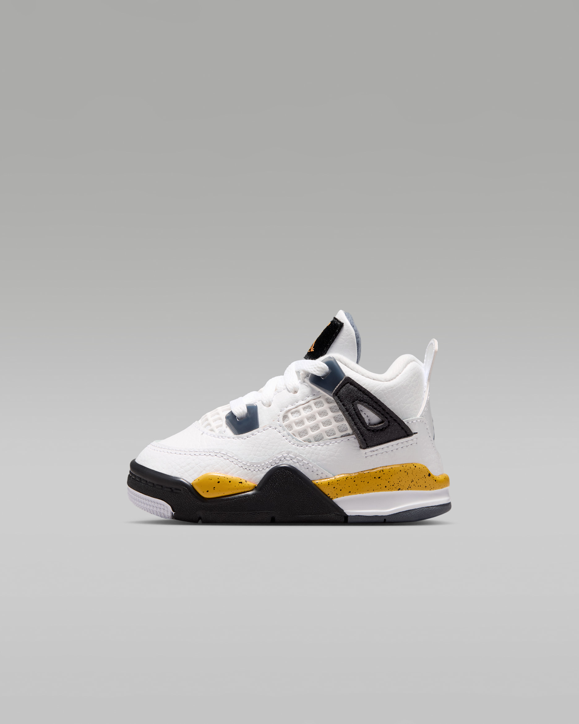 Jordan 4 Retro 'Tour Yellow' — White/Dark Blue Grey/Black/Tour Yellow