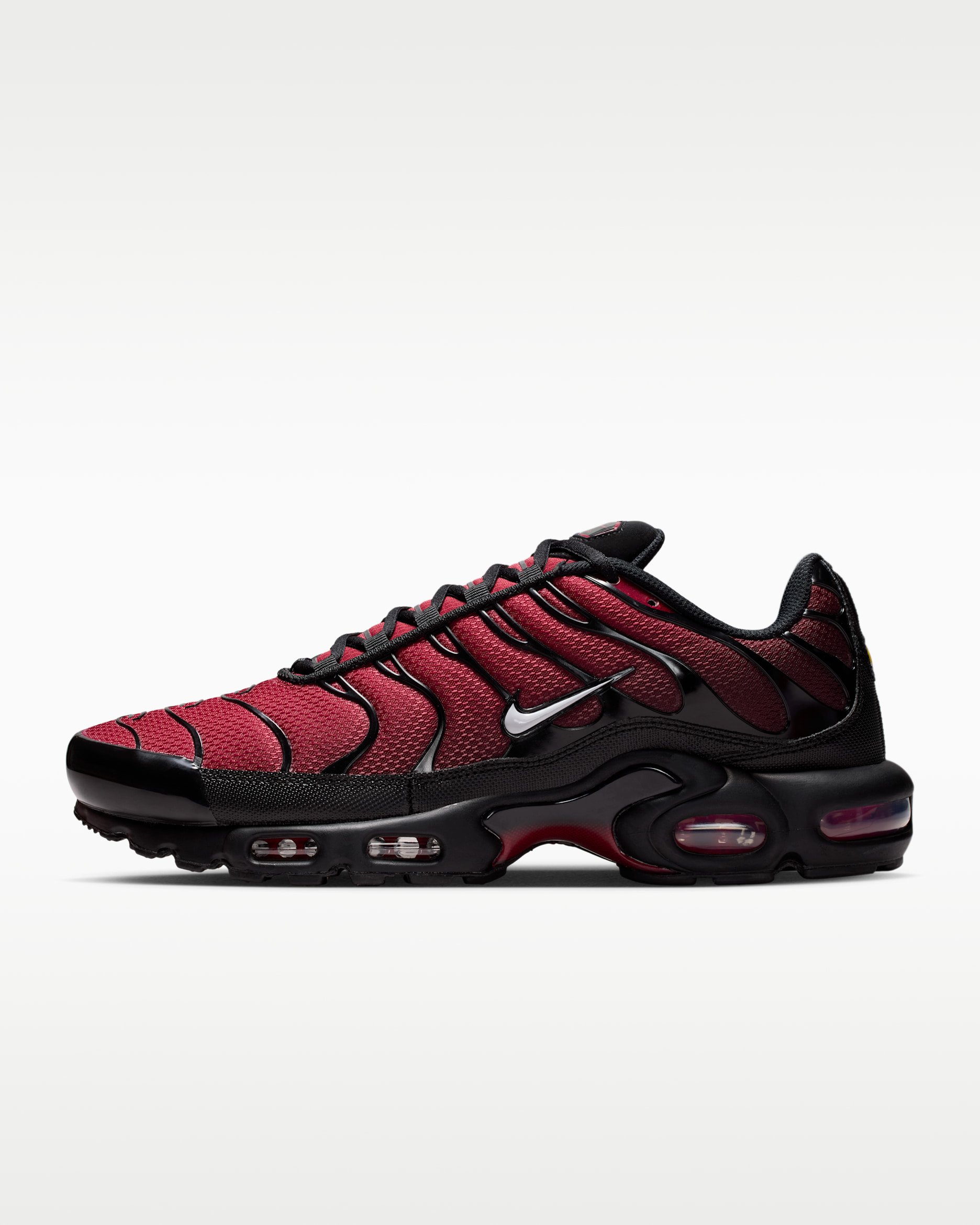 Nike Air Max Plus — Tough Red/Black/Mystic Dates/Grey Fog