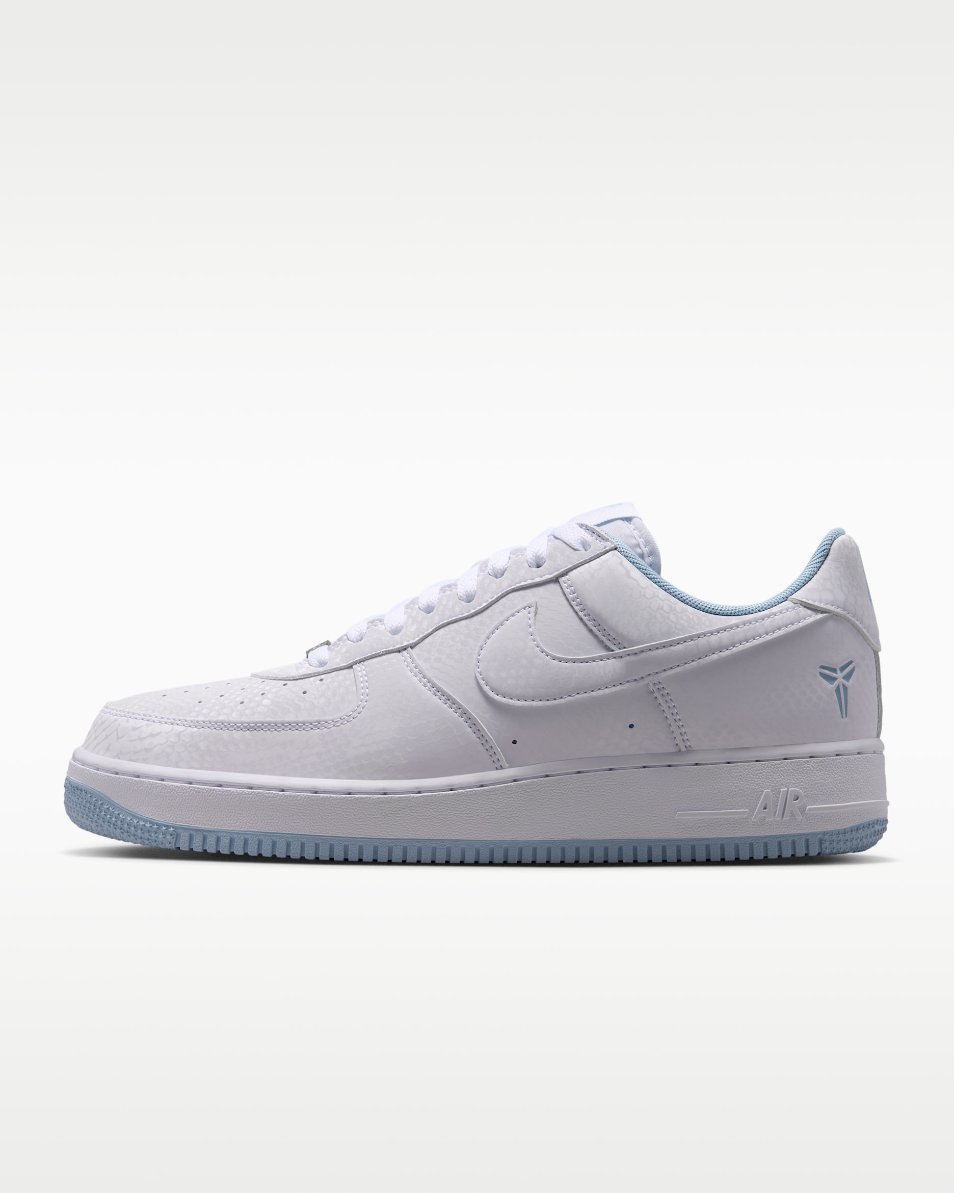 Kobe Air Force 1 Low — White/Armoury Blue