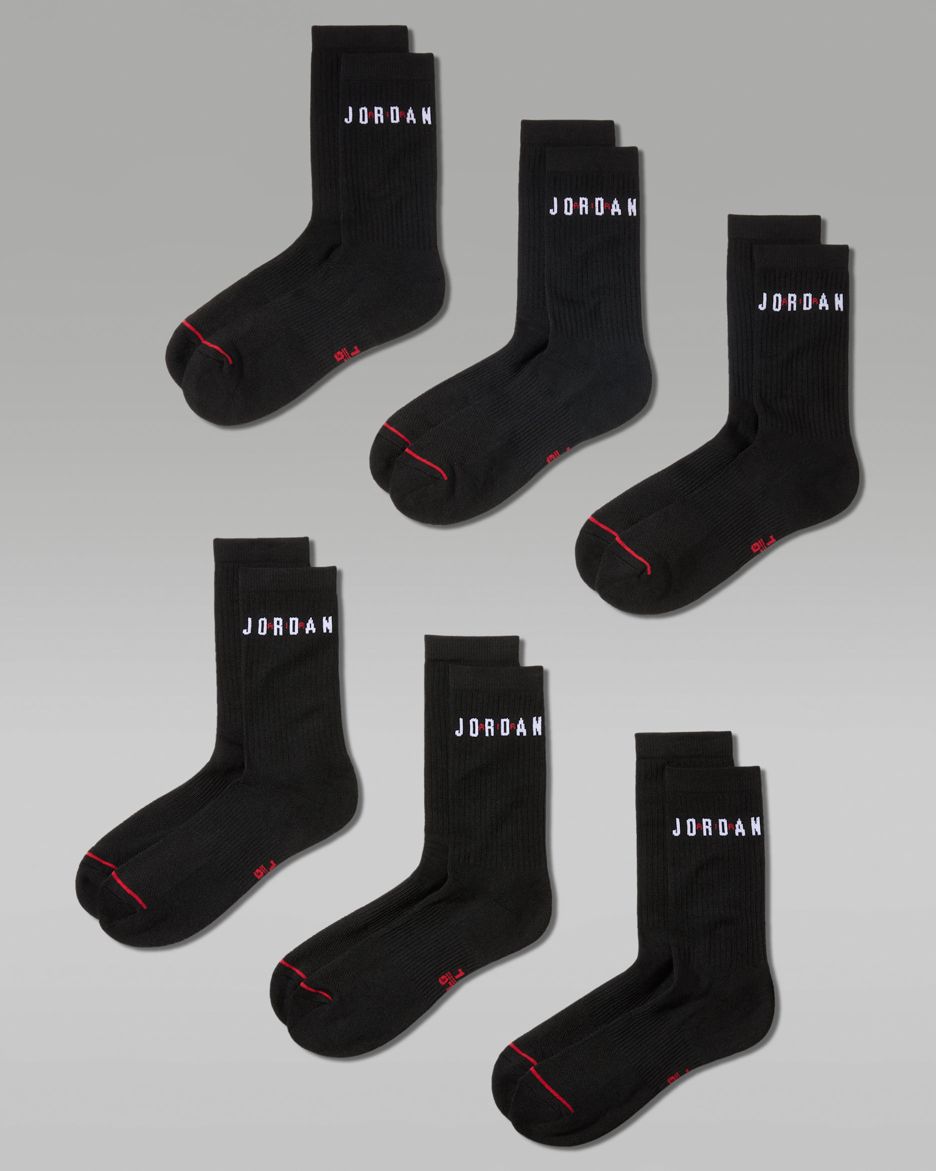 Jordan Everyday — Black/Gym Red/White