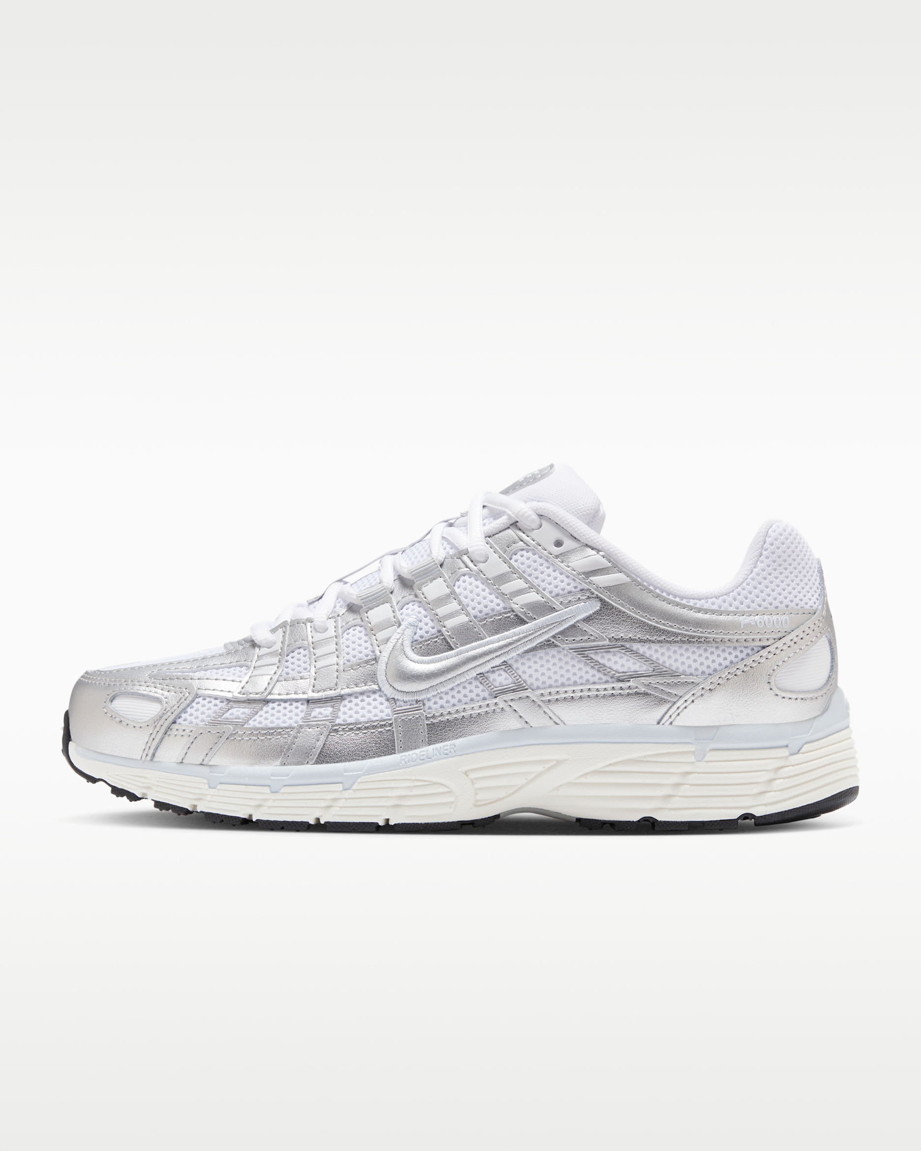 Nike P-6000 — White/Blue Tint/Sail/Metallic Silver