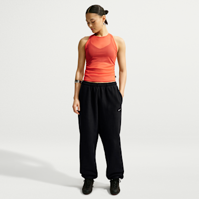 Nike Studio Fleece Heavyweight — Total Black/Sail