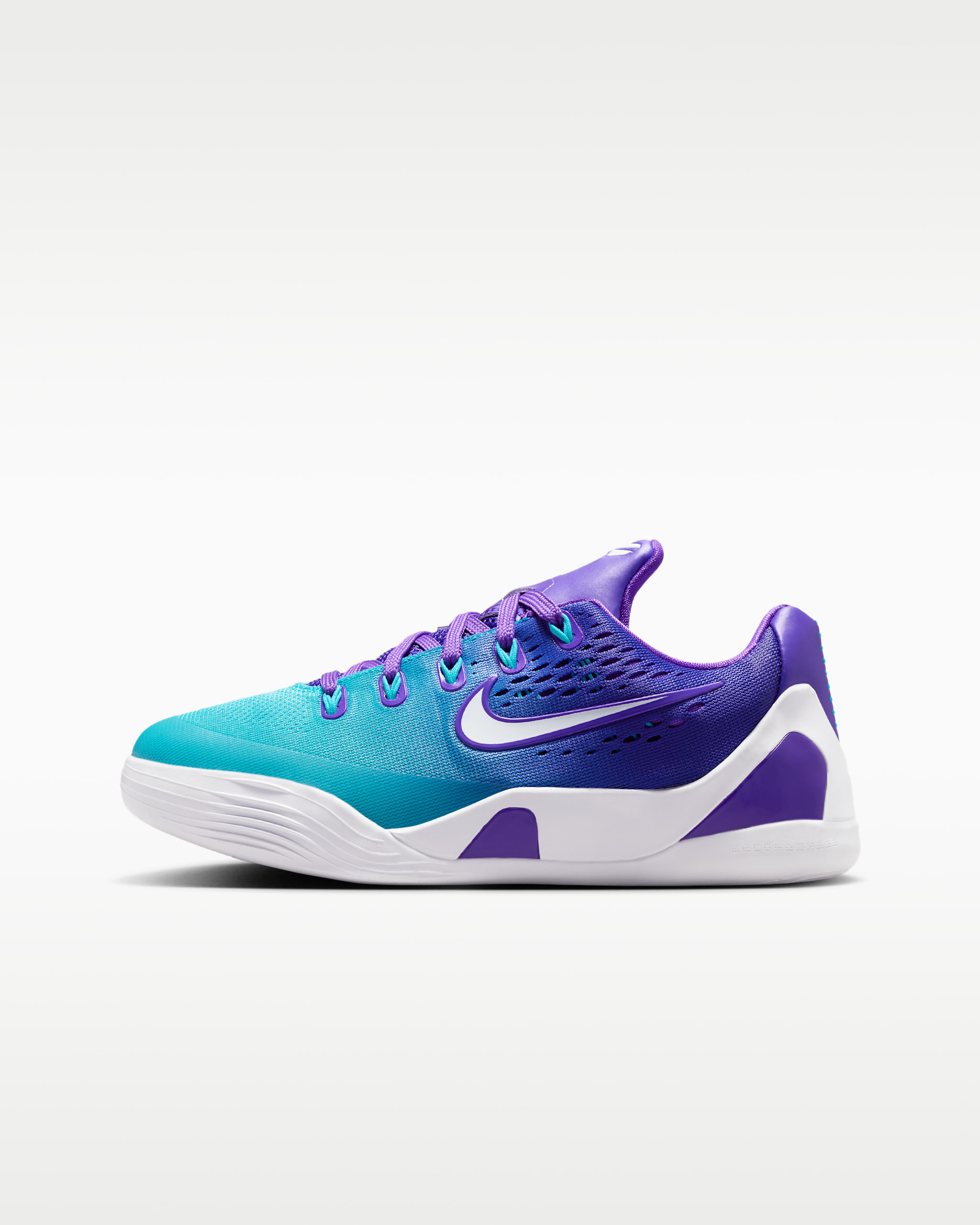 Kobe 9 Low EM — Fierce Purple/White/Blue Lagoon