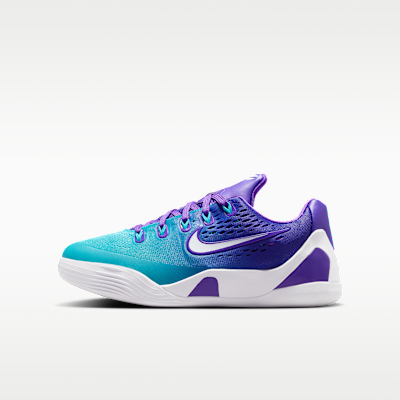 Kobe 9 Low EM — Fierce Purple/White/Blue Lagoon