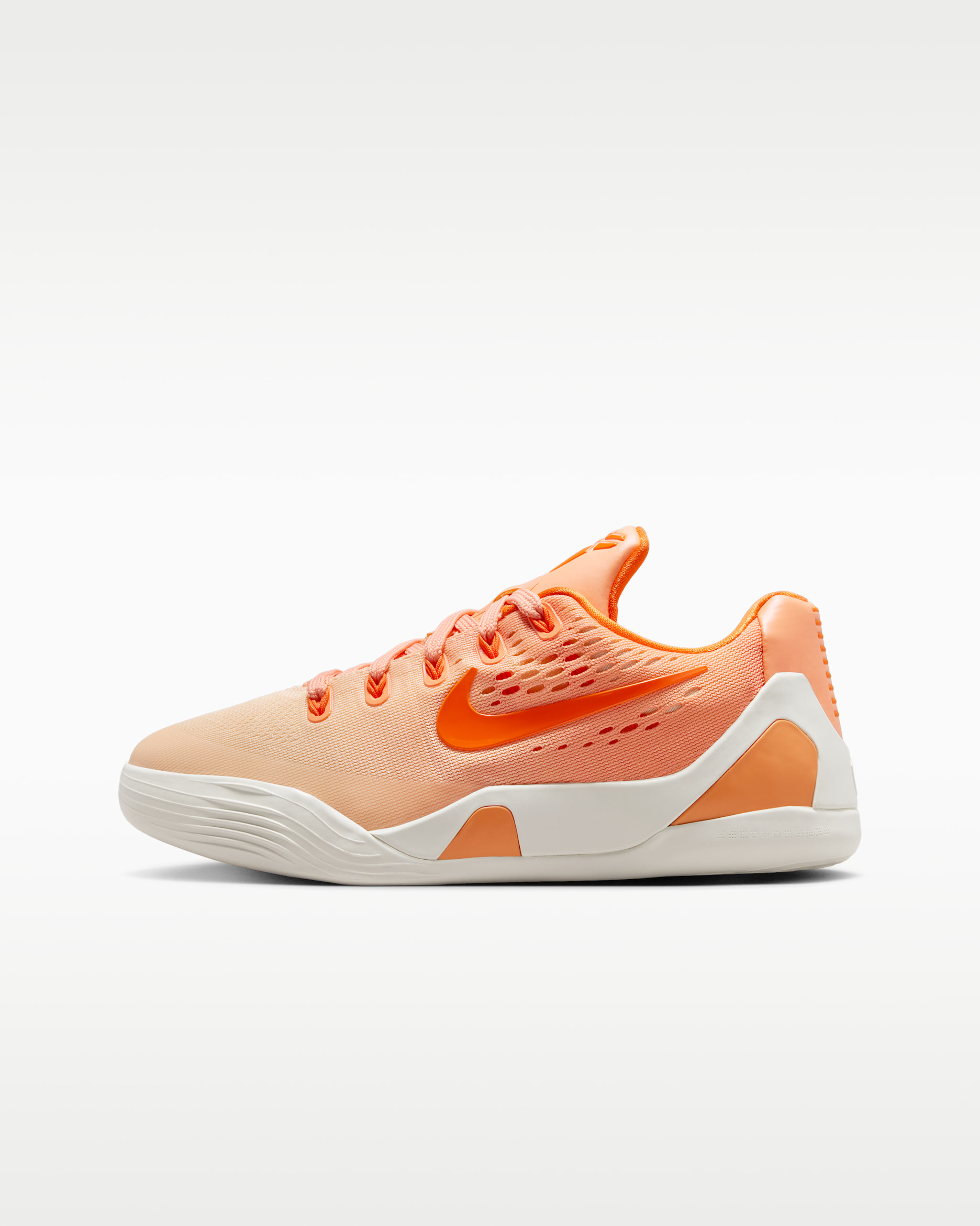 Kobe IX Low EM — Orange Frost/Brilliant Orange/Summit White/Ice Peach