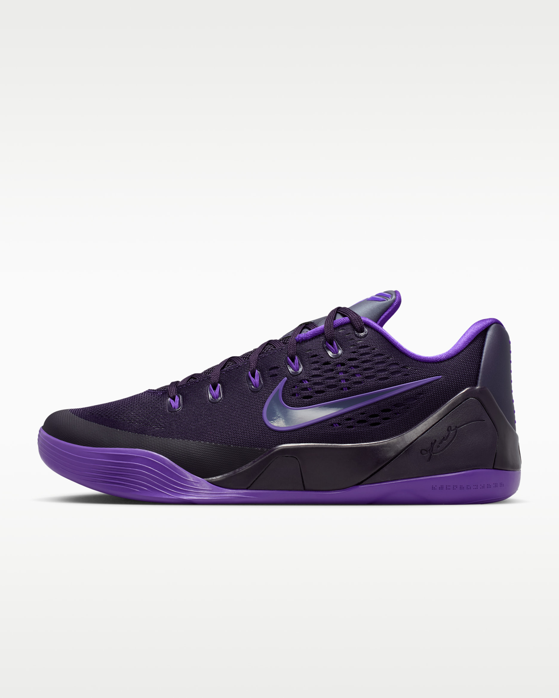 Kobe IX Elite Low EM Protro — Purple Dynasty/Sanded Purple/Fierce Purple