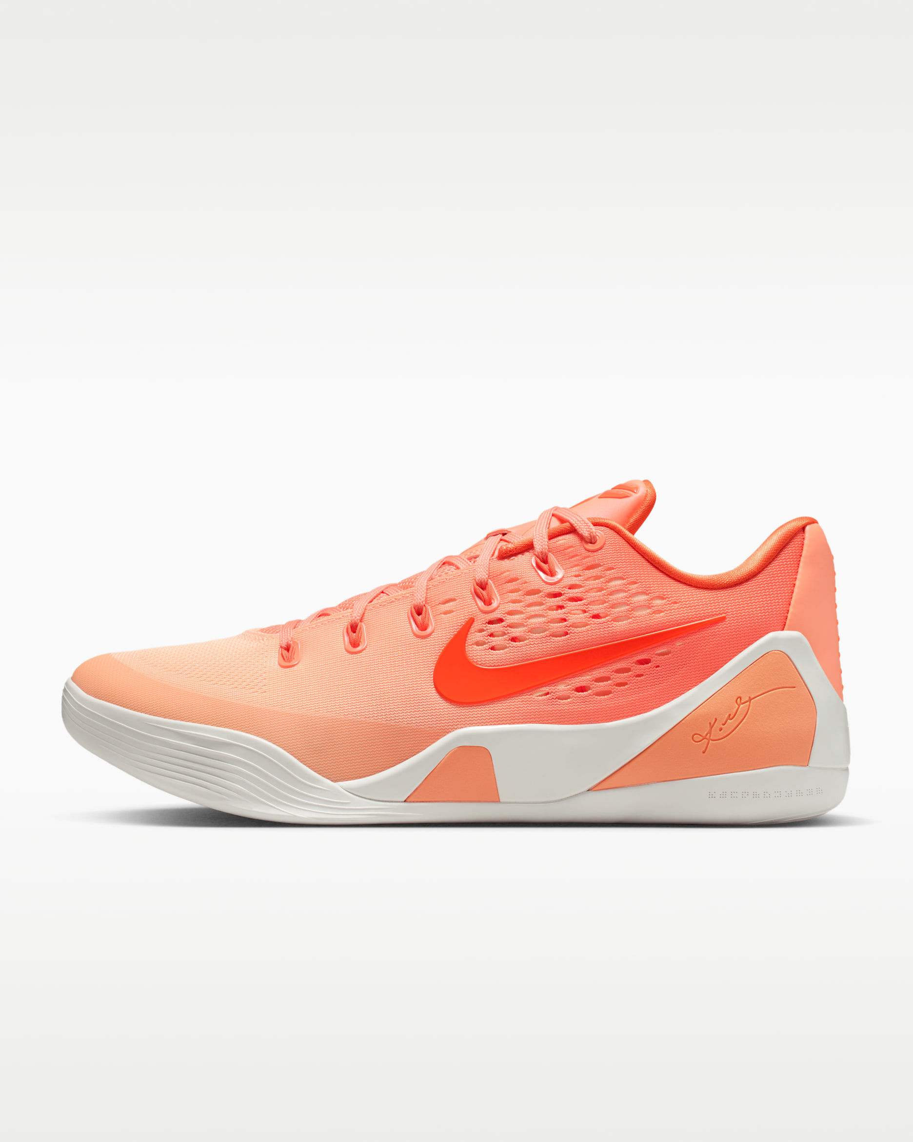Kobe 9 Low Protro — Orange Frost/Brilliant Orange/Summit White/Ice Peach