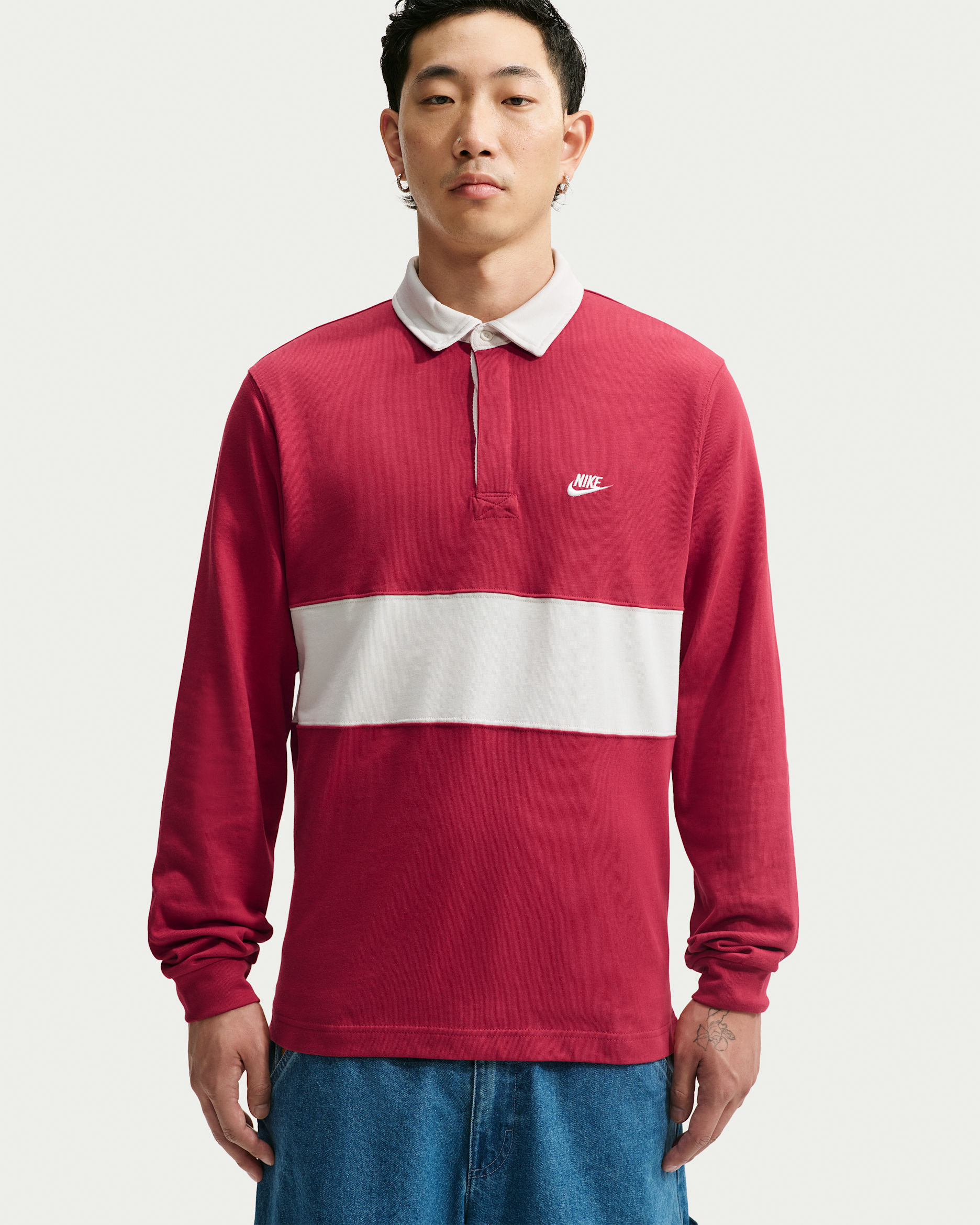 Nike Club — Tough Red/Phantom/Phantom/Phantom