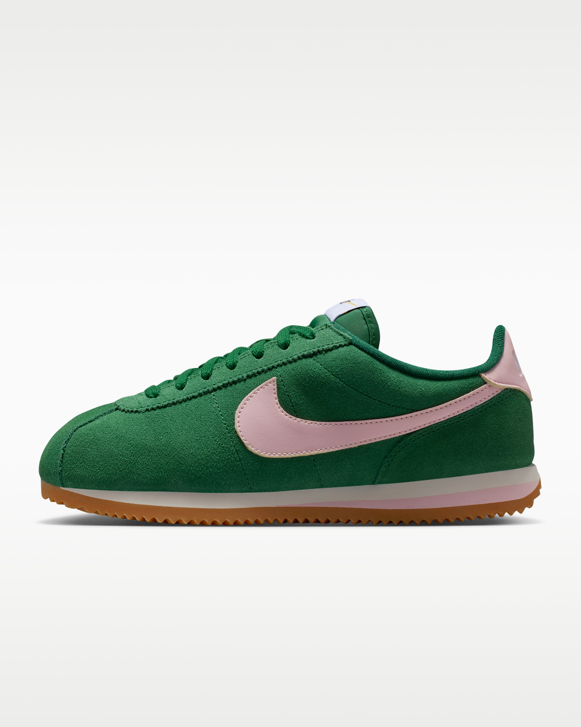 Nike Cortez — Sport Green/Sail/Gum Light Brown/Pink Foam