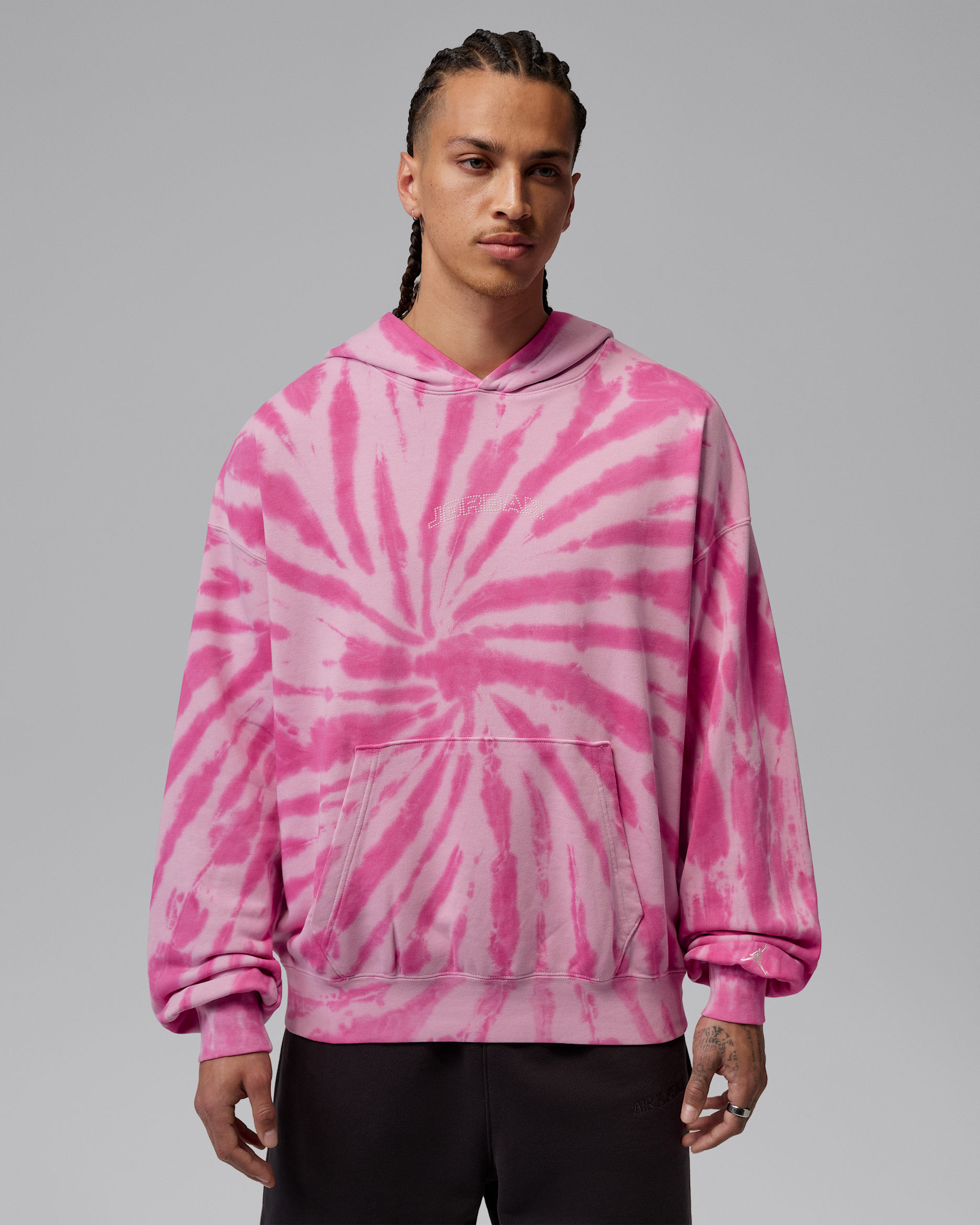 Jordan Brooklyn Fleece — Iced Carmine/Pinksicle/Pale Ivory