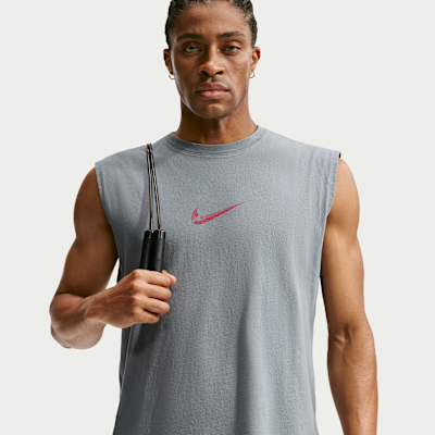 Nike — Smoke Grey/Tough Red