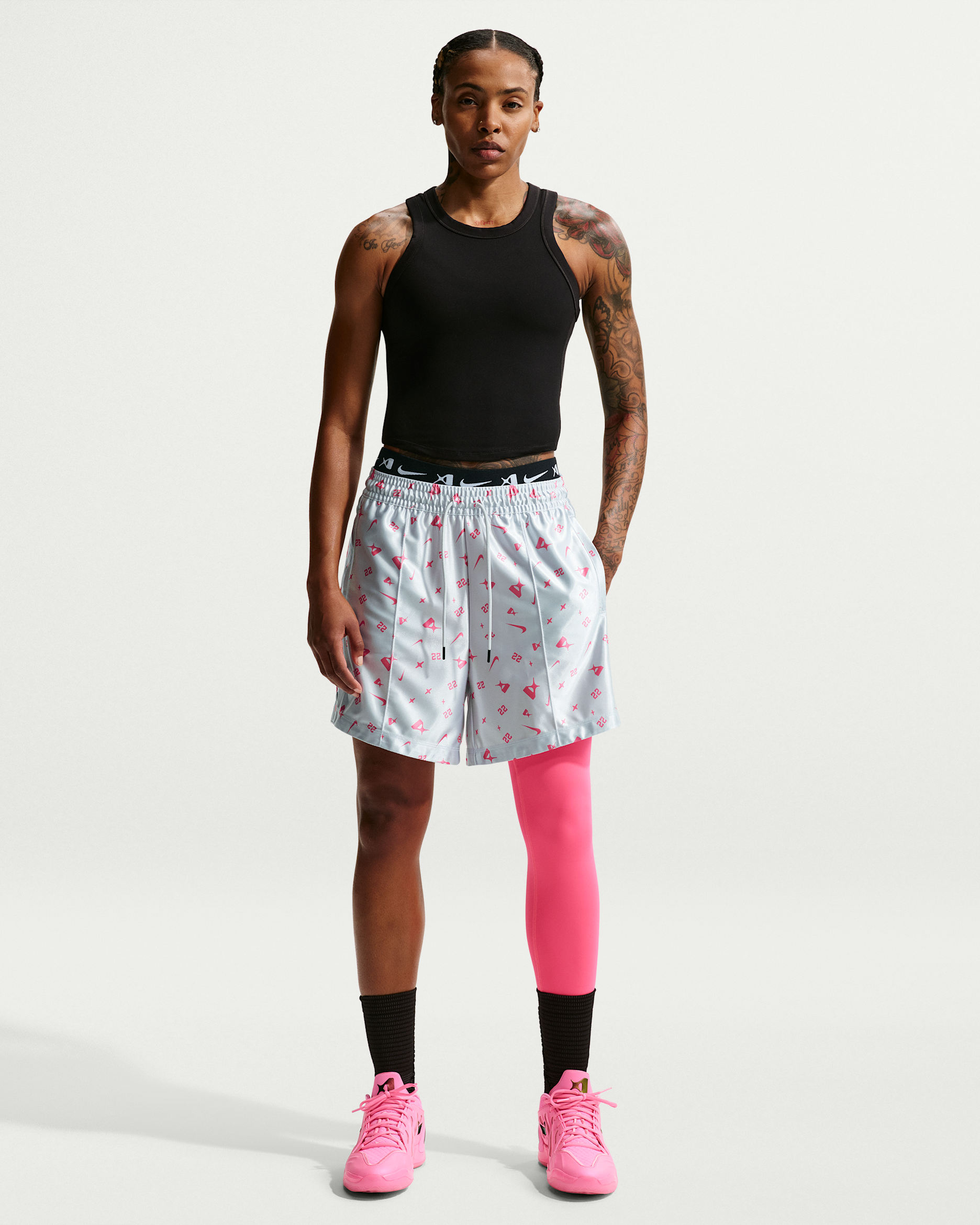 A'ja Wilson — Pure Platinum/Hyper Pink
