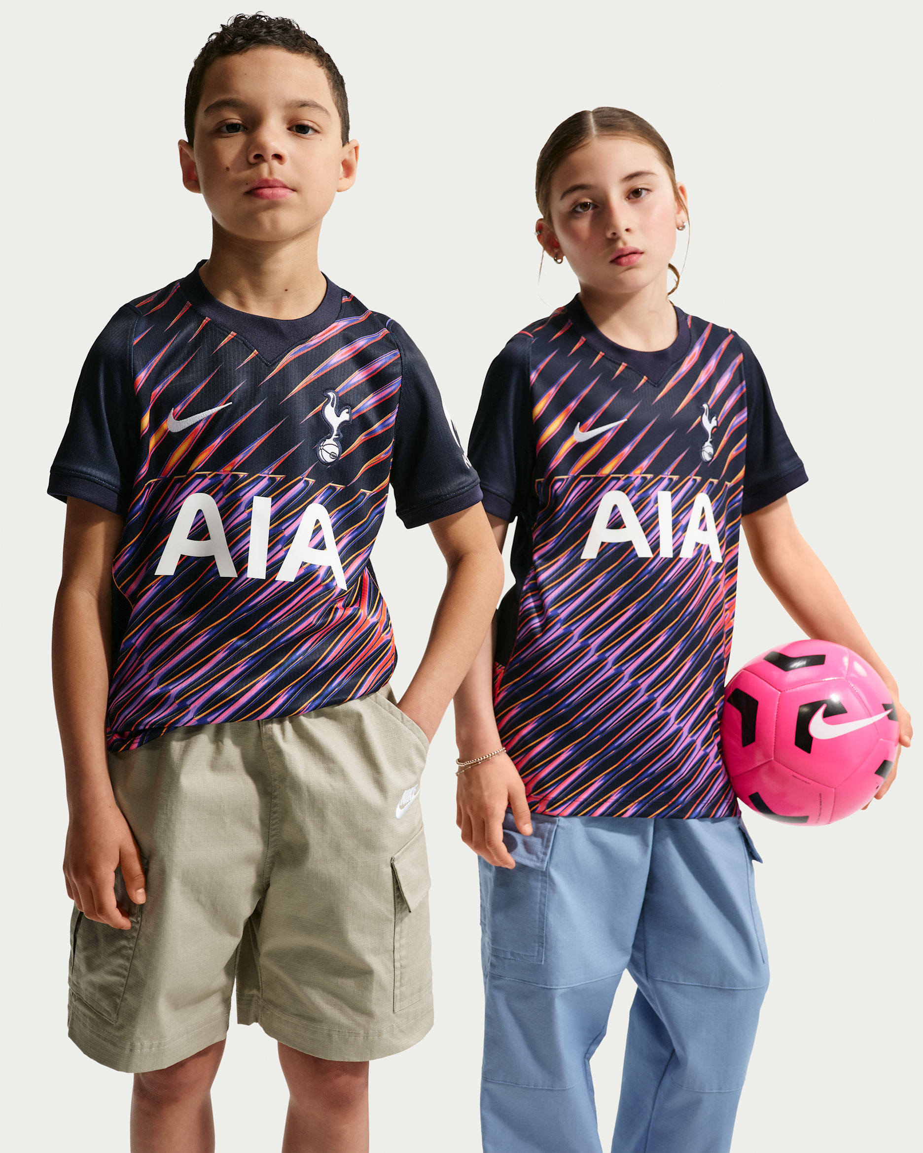 Tottenham Hotspur 2026/27 Stadium Away — Obsidian/White/White