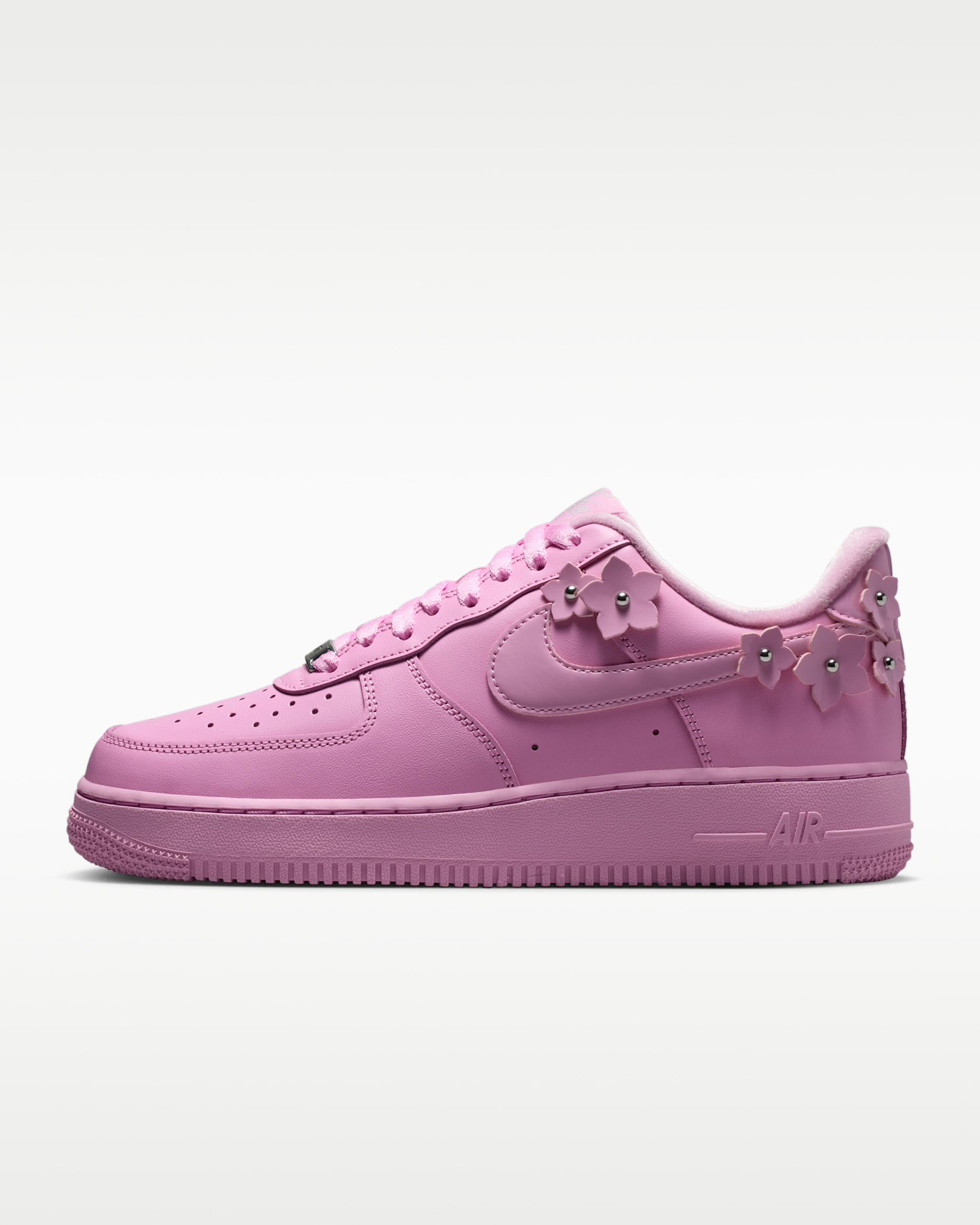 Nike Air Force 1 '07 'Florette' — Pink Rise/Pink Foam/Metallic Silver/Pink Rise