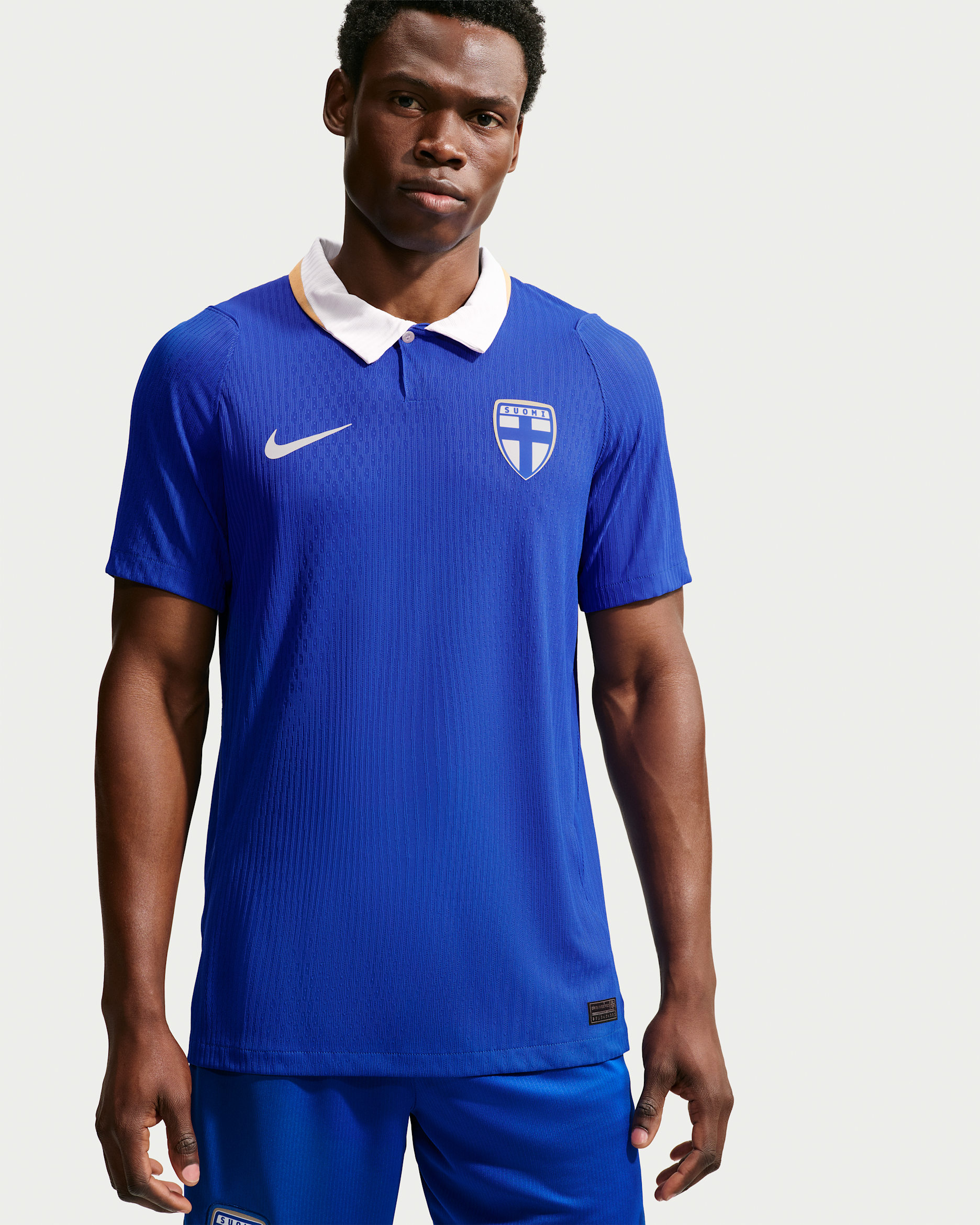 Finland 2026 Match Away — Hyper Blue/White