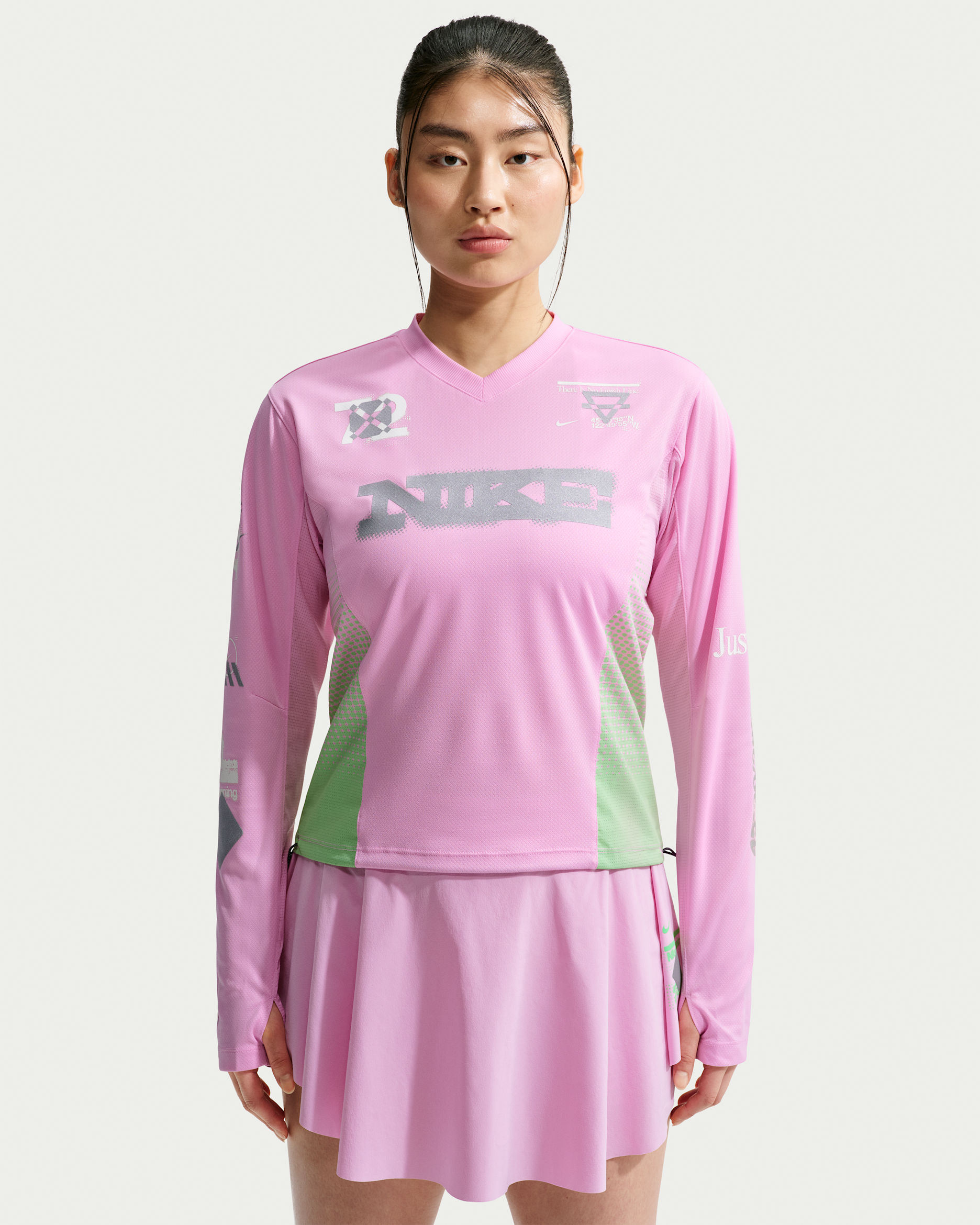 Nike Swift — Pink Rise/Illusion Green/Sail