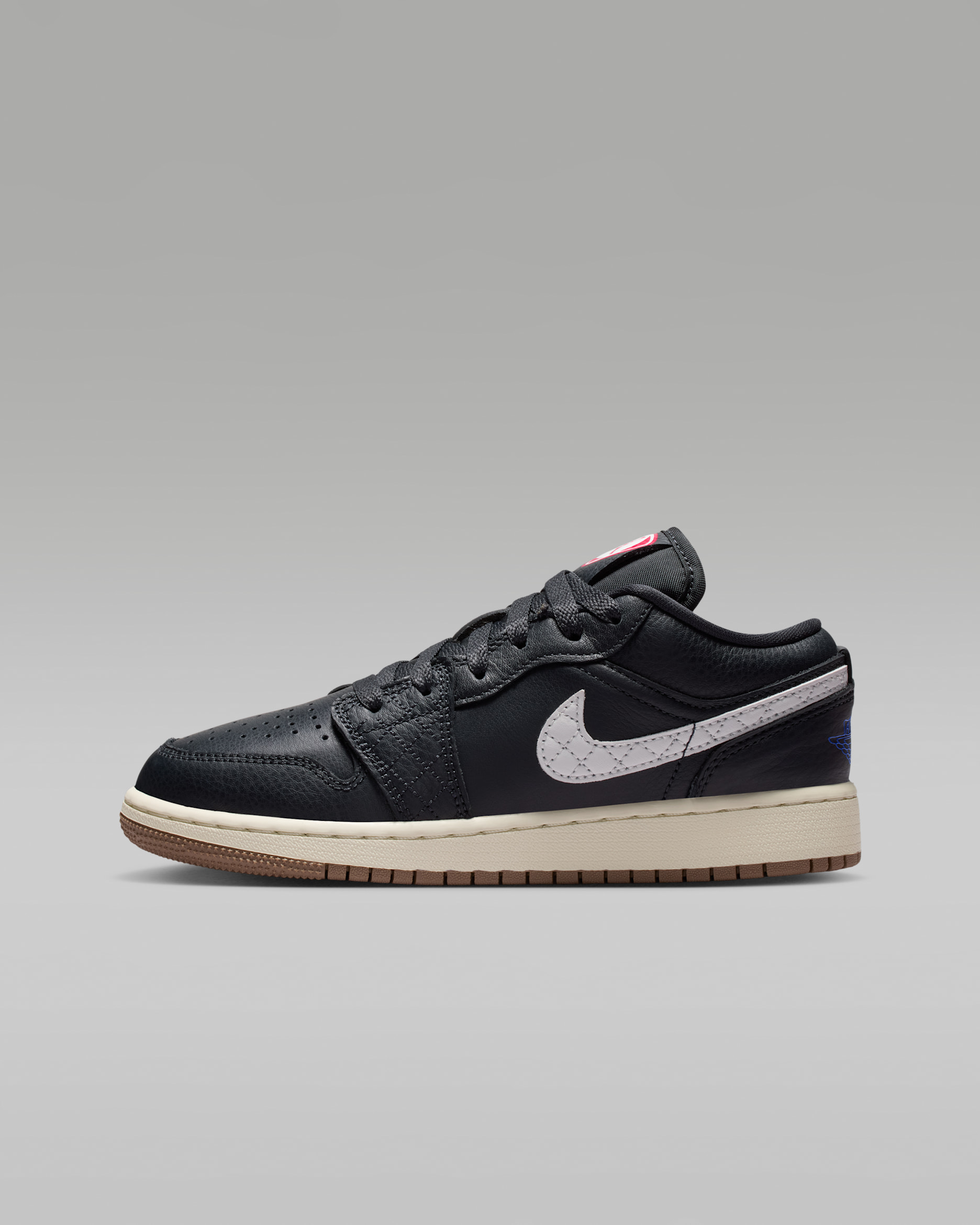Air Jordan 1 Low SE — Off-Noir/University Red/Game Royal/Sail