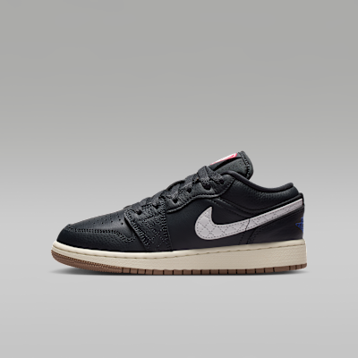 Air Jordan 1 Low SE — Off-Noir/University Red/Game Royal/Sail