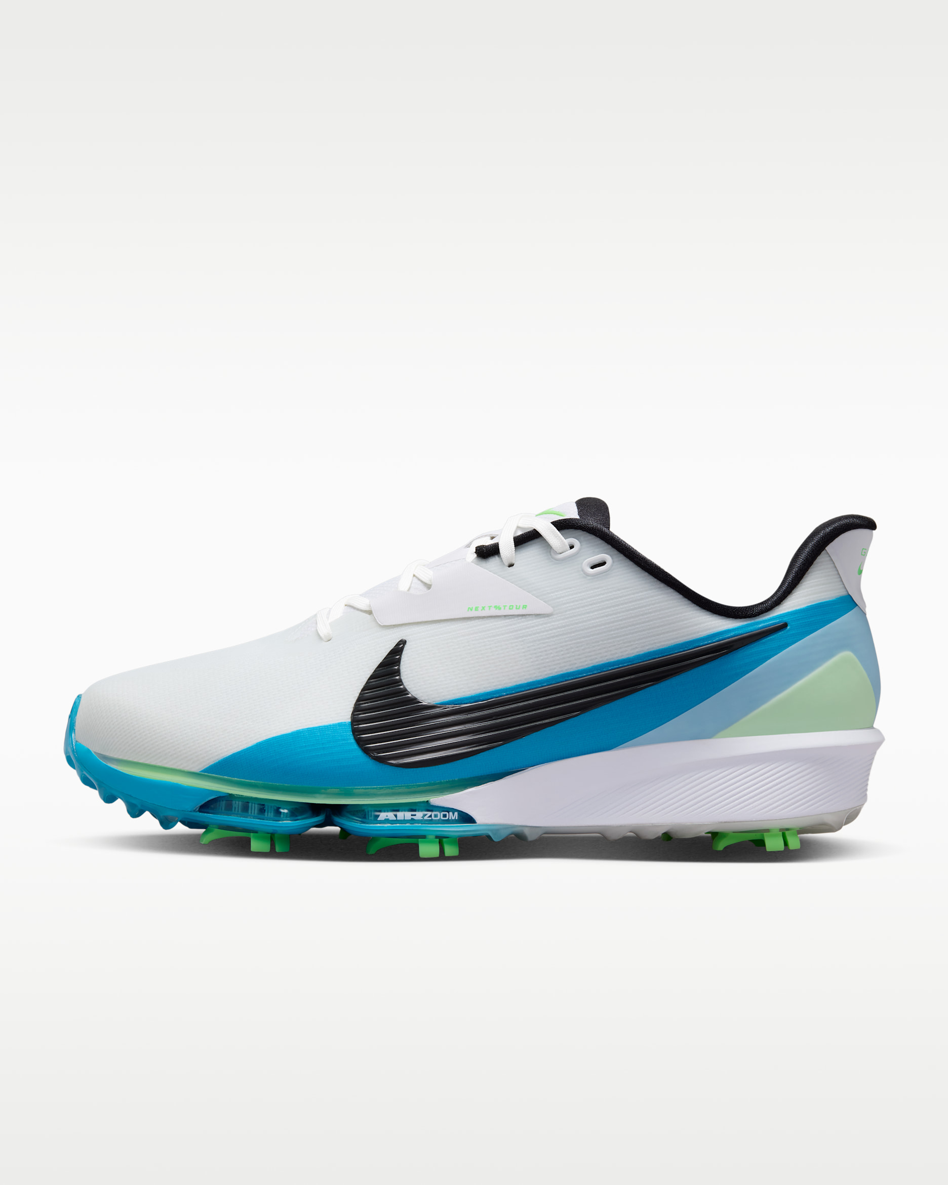 Nike NEXT% TOUR 3 — White/Summit White/Light Current Blue/Black