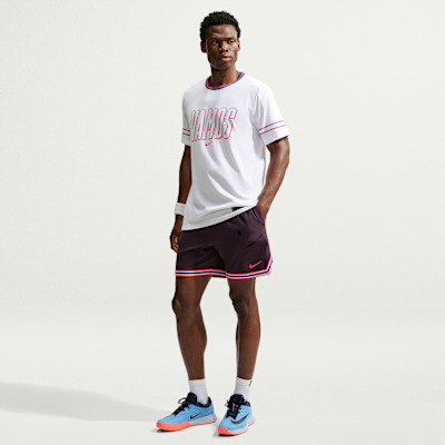NikeCourt Slam — Burgundy Ash/Bright Crimson