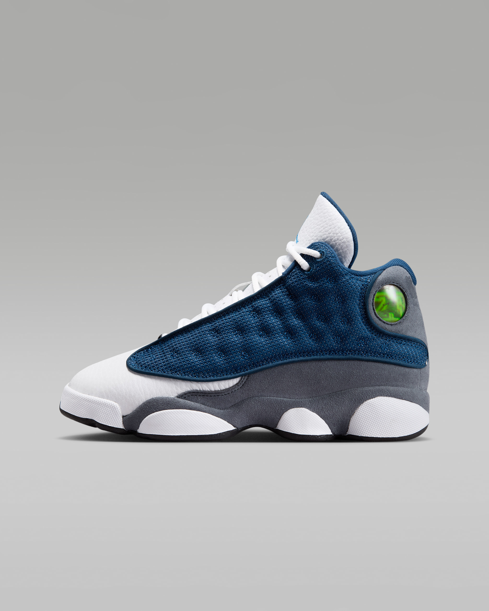 Air Jordan 13 Retro 'Flint' — Navy/Flint Grey/White/University Blue