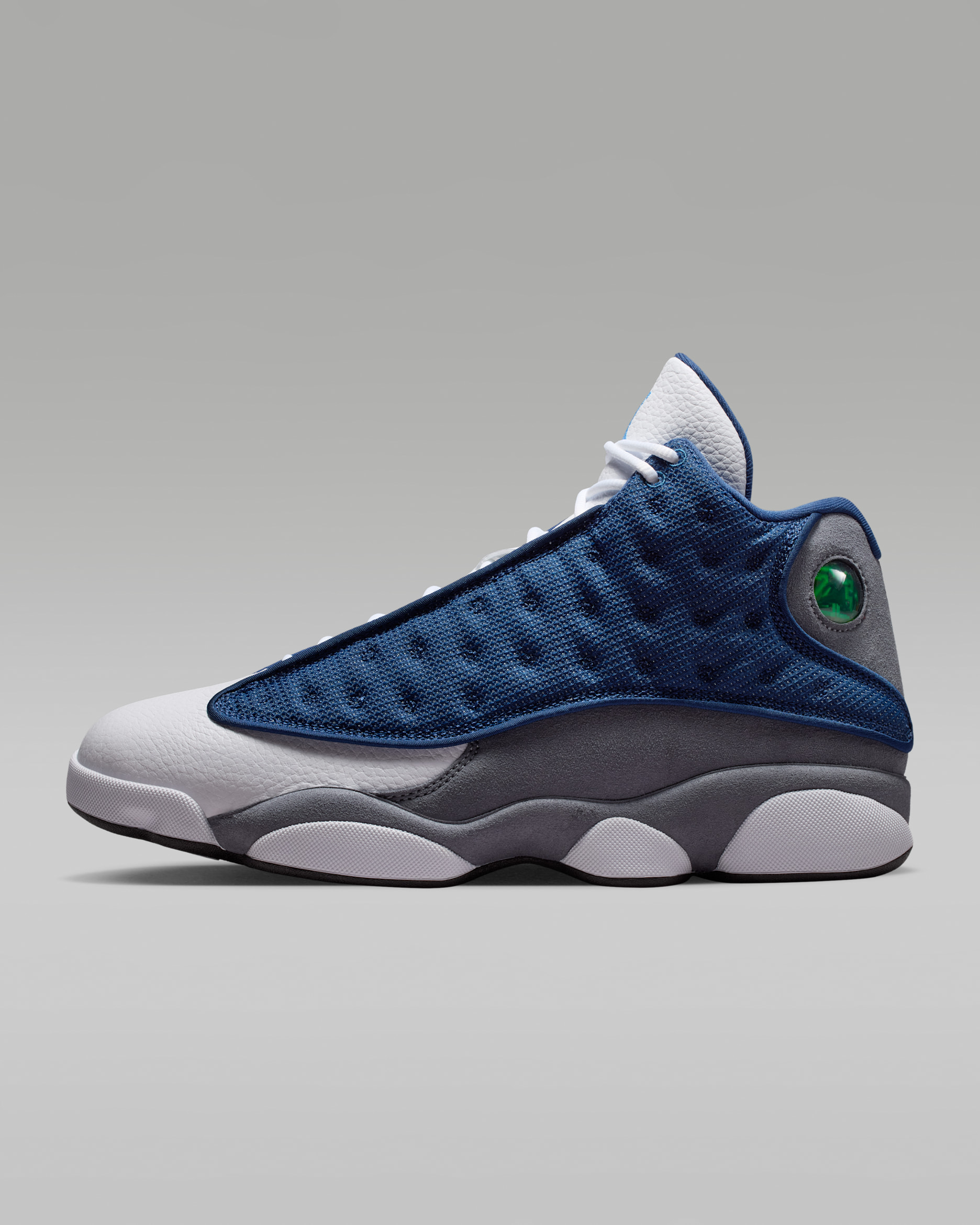 Air Jordan 13 Retro 'Flint' — Navy/Flint Grey/White/University Blue