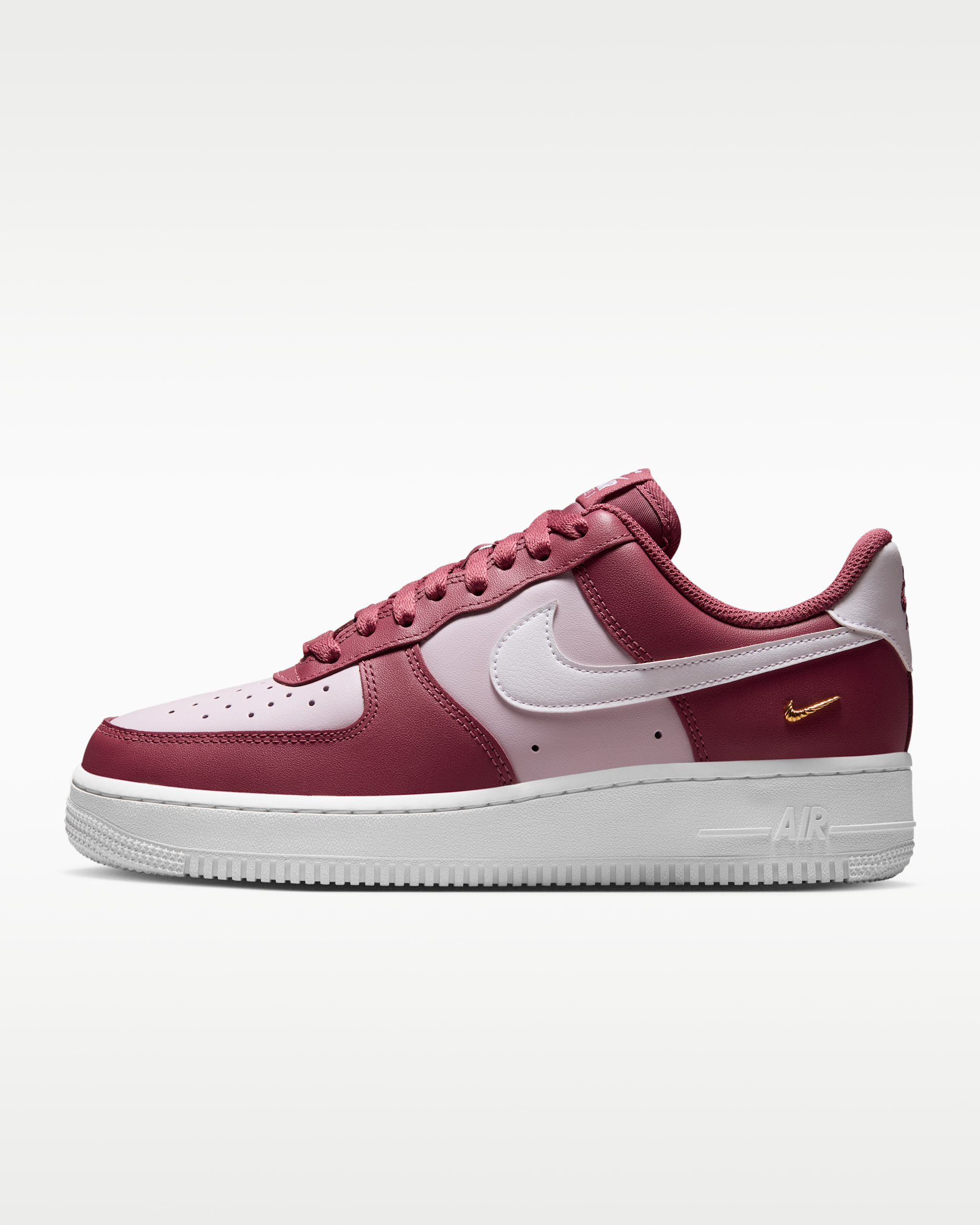 Nike Air Force 1 '07  — Pink Smoke/Bleached Lilac/Metallic Gold/White