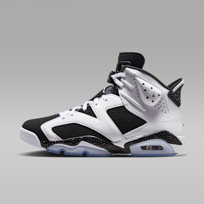 Air Jordan 6 Retro 'Black and White' — White/Black