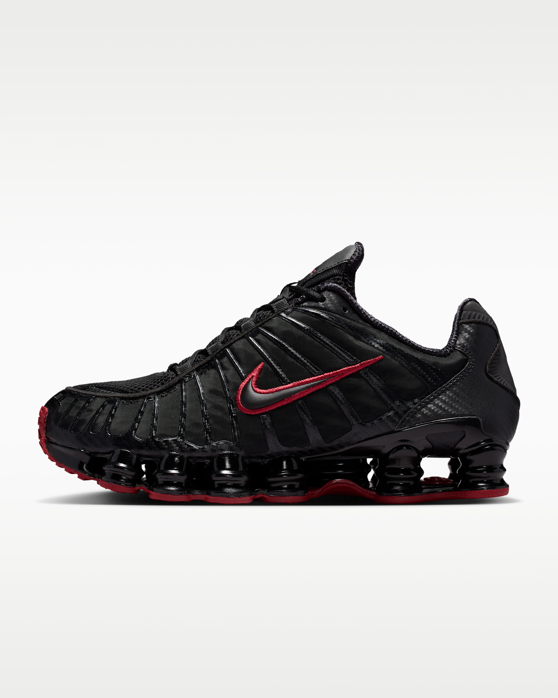 Nike Shox TL SE — Black/Tough Red/Black