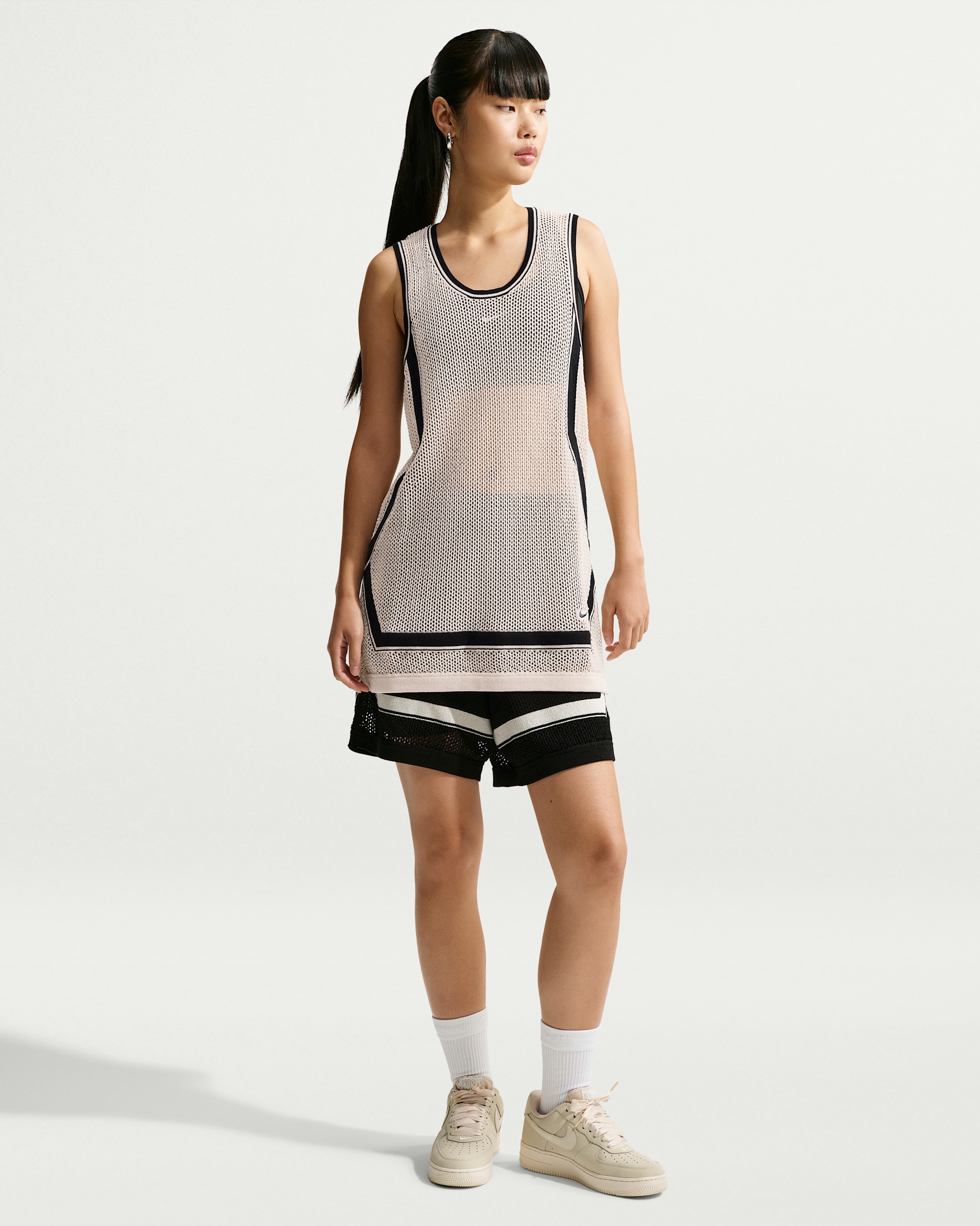 Nike Sportswear Chill Knit — Chalk/Black/Black