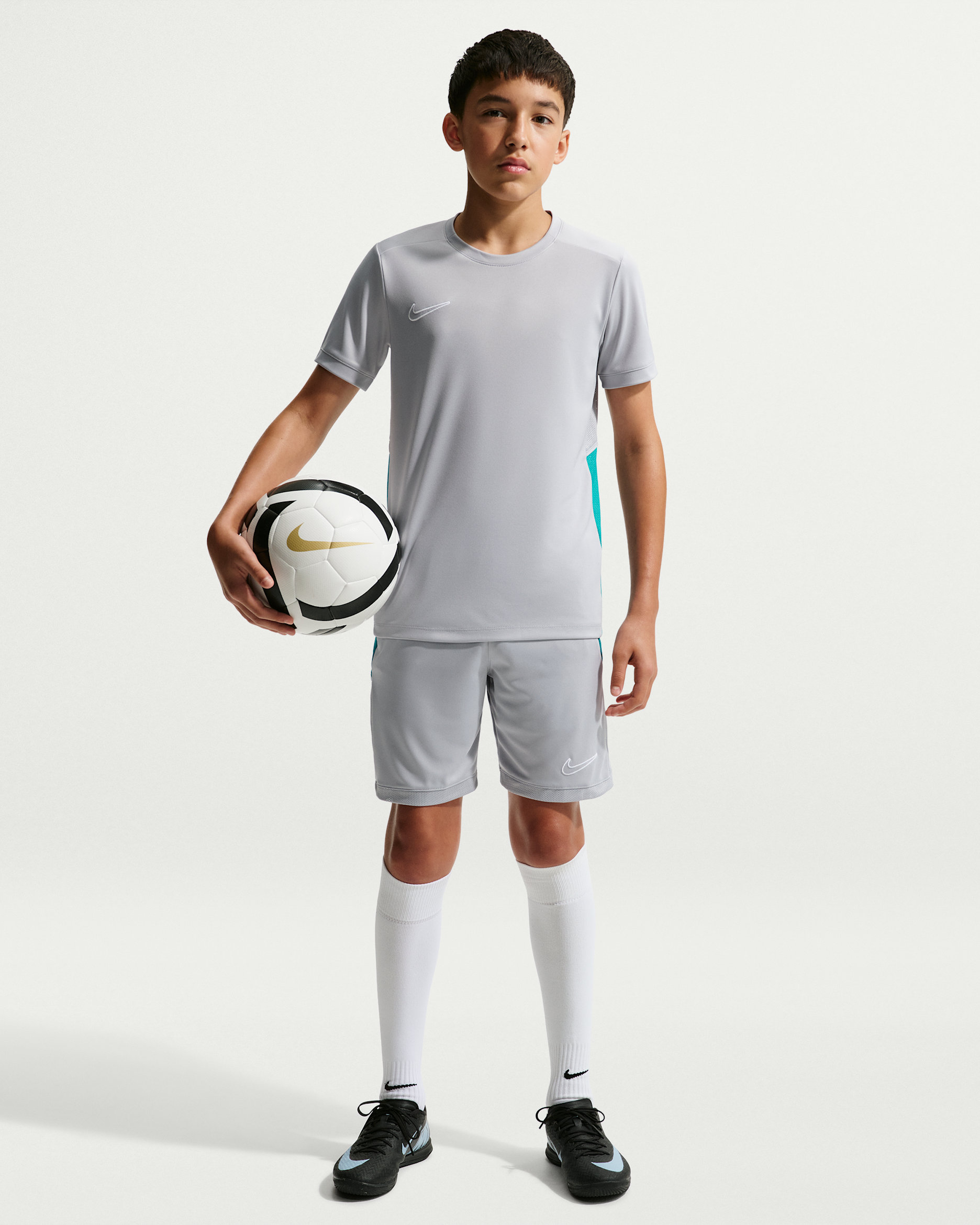 Nike Academy — Wolf Grey/Energy/Wolf Grey/White