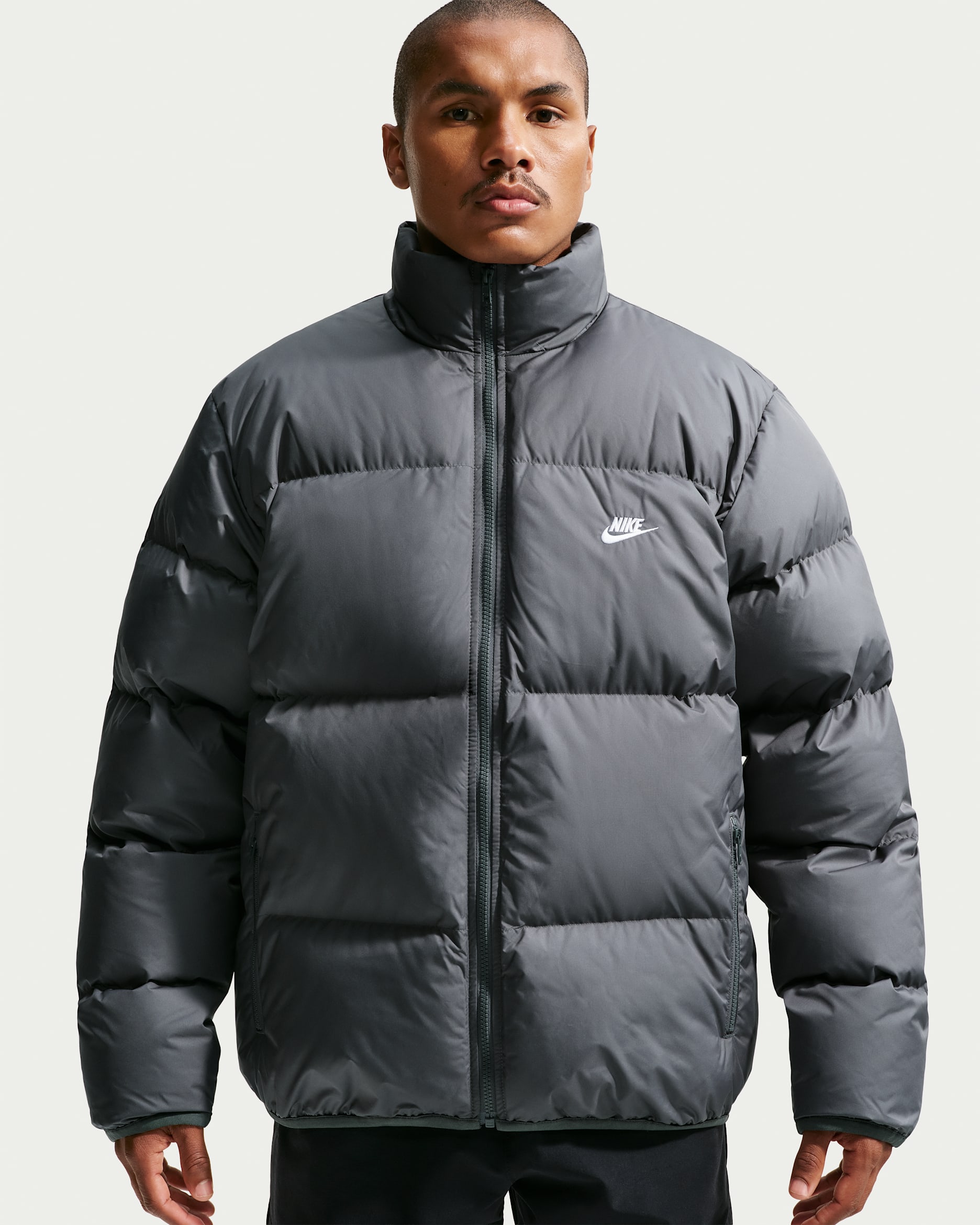 Nike Sportswear Club — Iron Grey/White