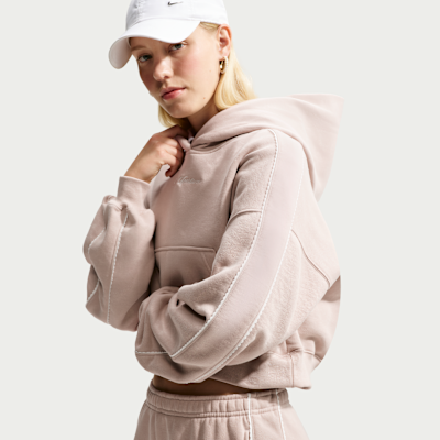 Nike Studio Fleece Medium Weight 'Graphic Pack' — Cream II/Sail/Cream II