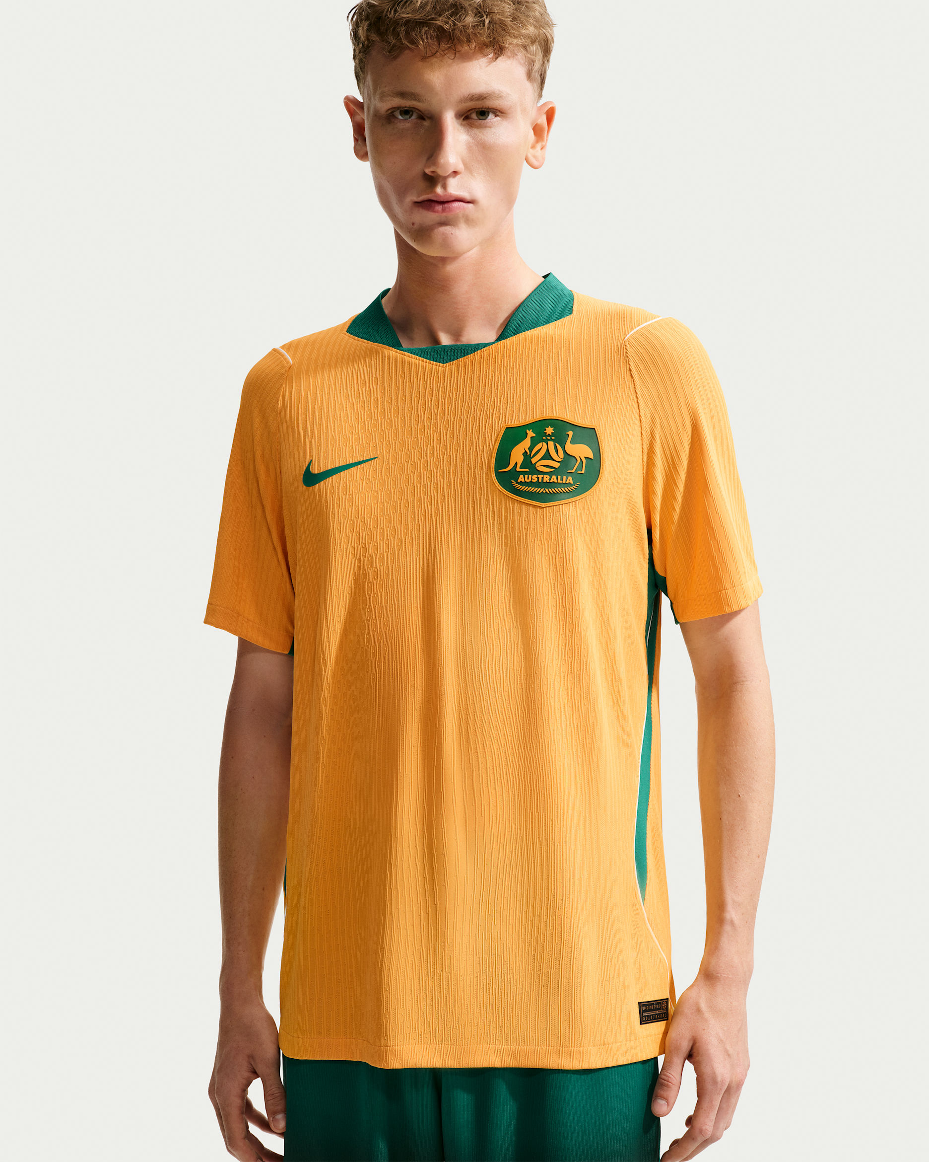 Australia 2026 Match Home — Sport Gold/Mystic Green/Sail/Mystic Green