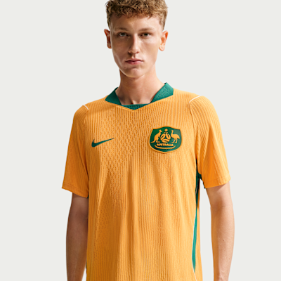 Australia 2026 Match Home — Sport Gold/Mystic Green/Sail/Mystic Green
