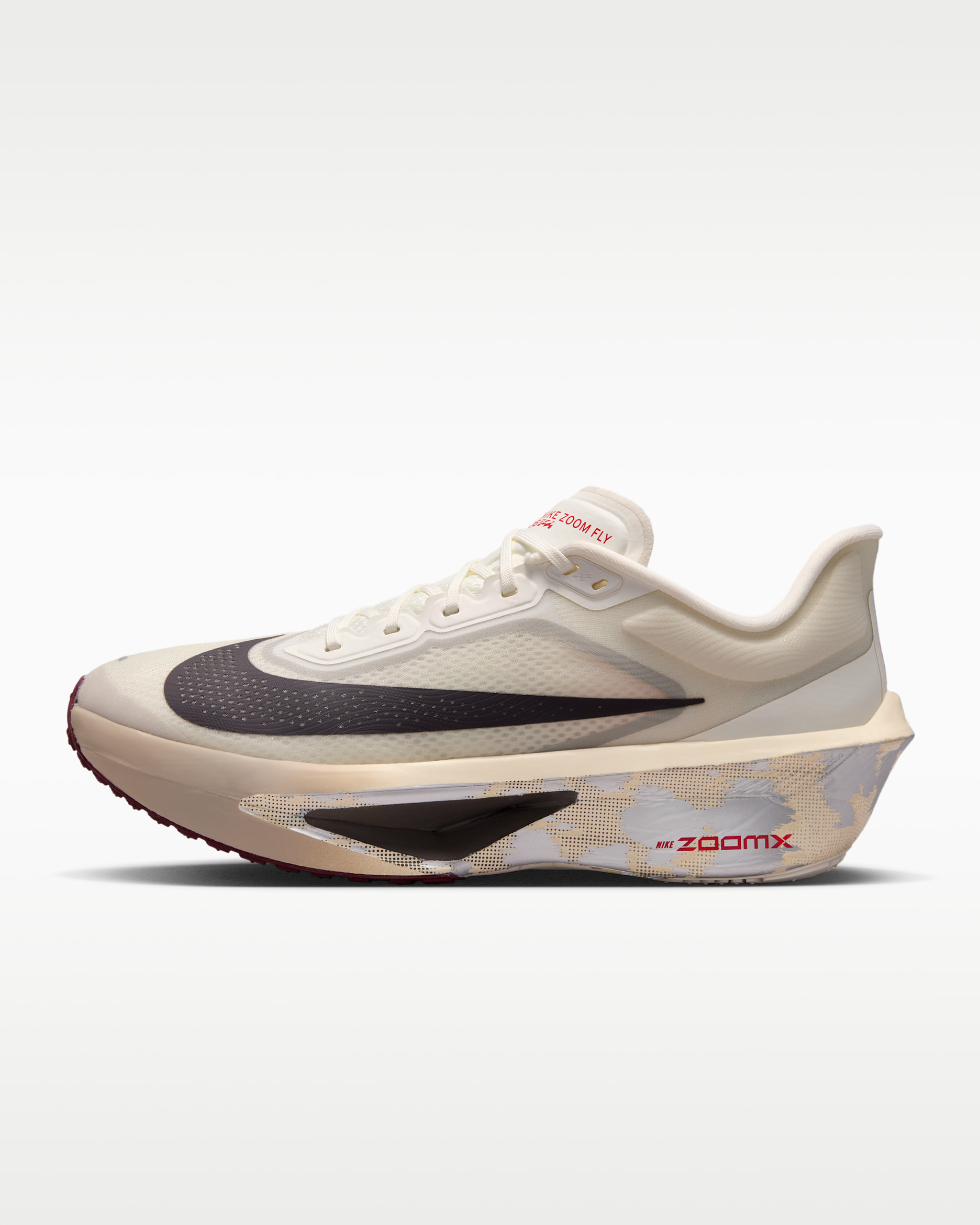 Nike Zoom Fly 6 — Sail/Moon Particle/Phantom/University Red