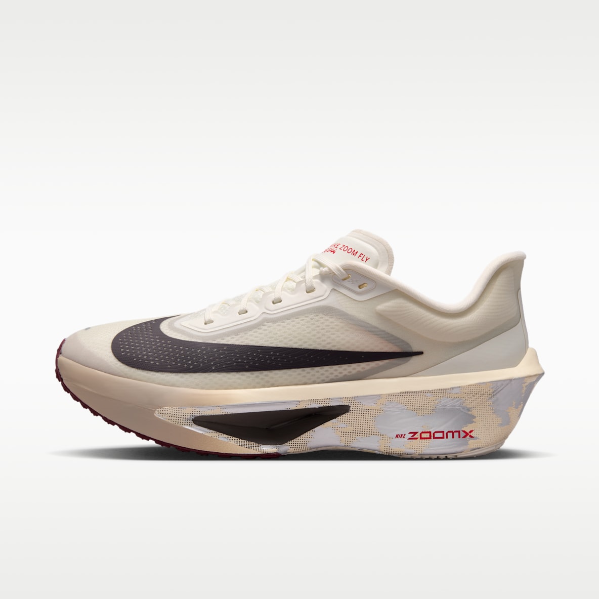 Nike Zoom Fly 6 — Sail/Moon Particle/Phantom/University Red