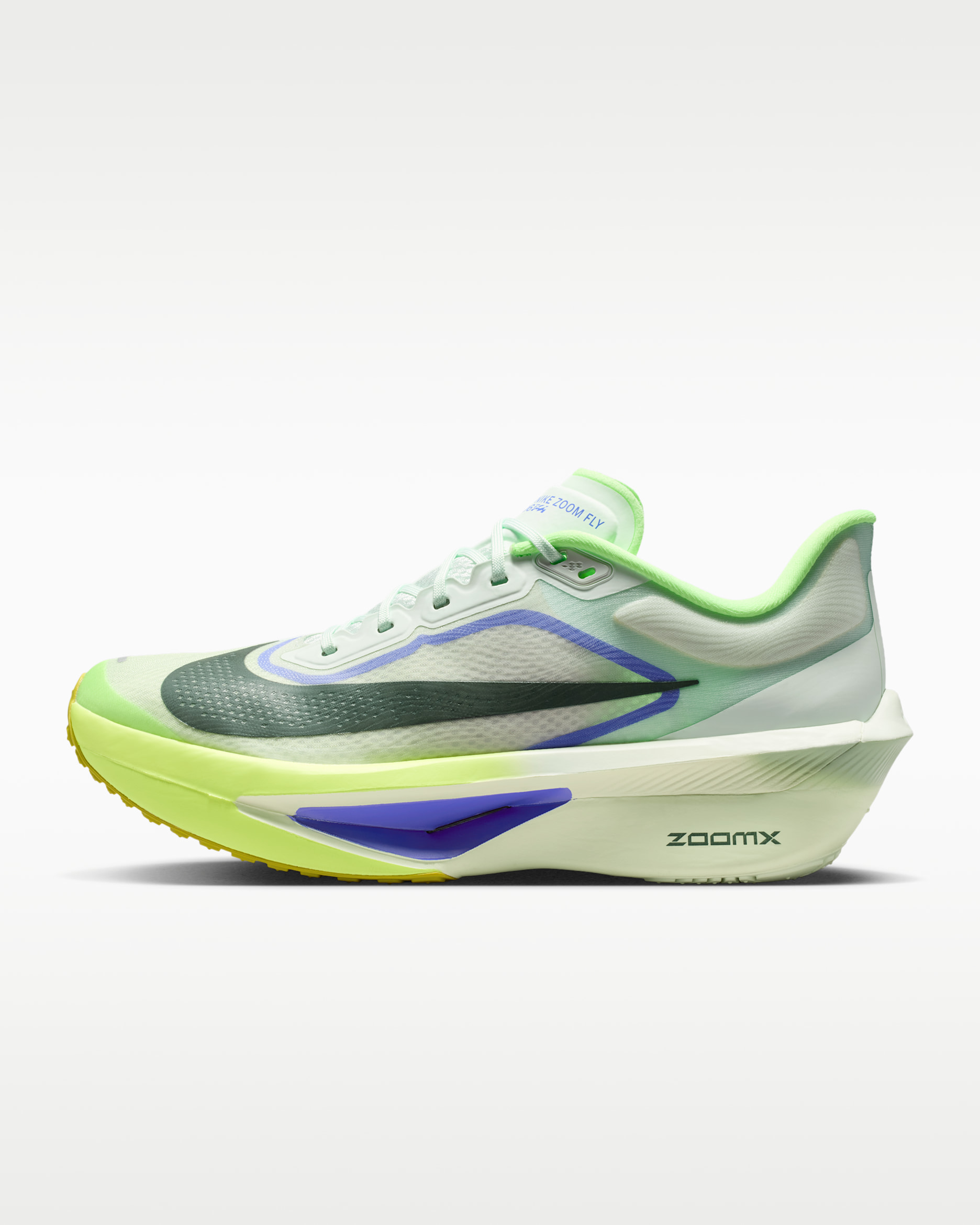 Nike Zoom Fly 6 — Barely Green/Volt Ice/Sapphire/Black Spruce
