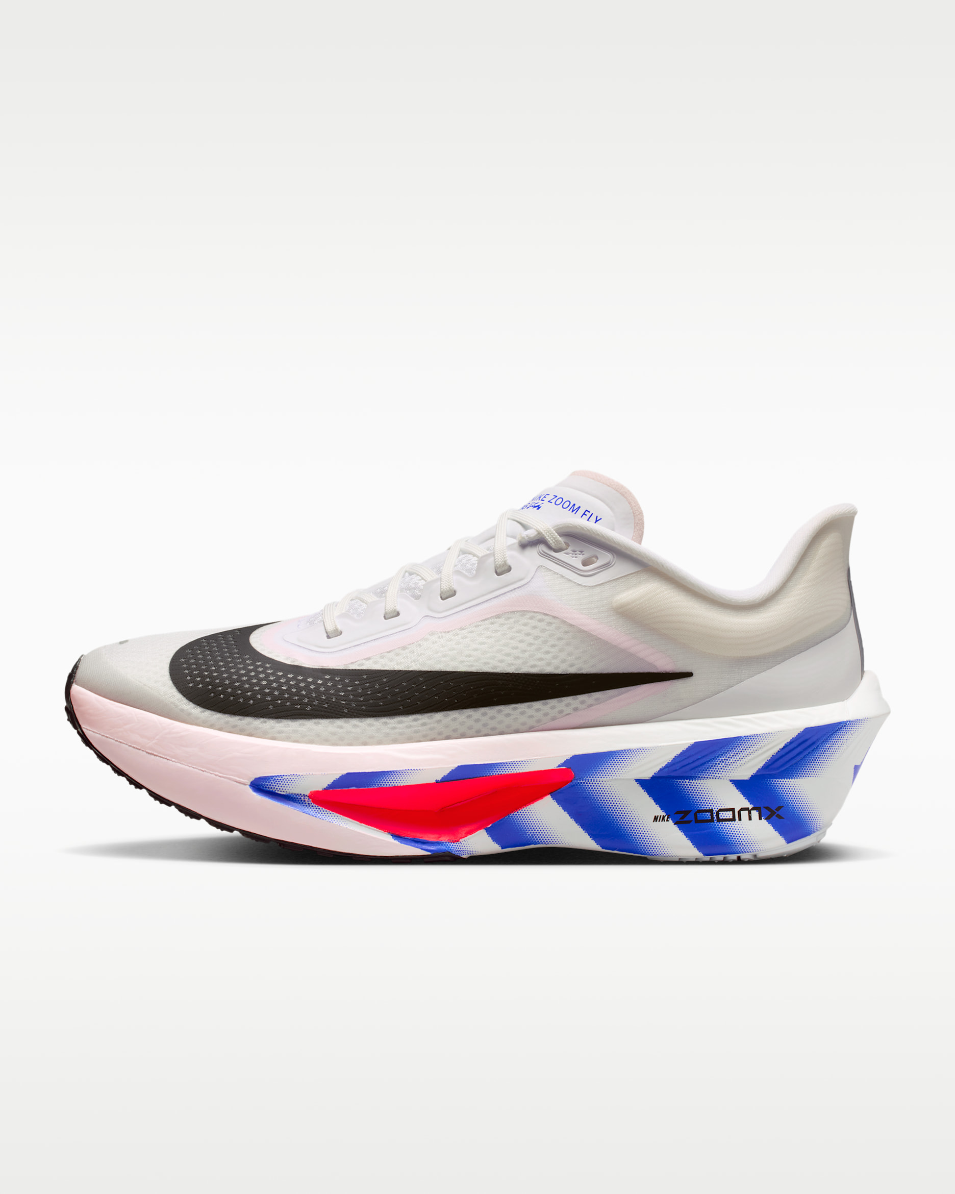 Nike Zoom Fly 6 — White/Silt Red/Racer Blue/Black