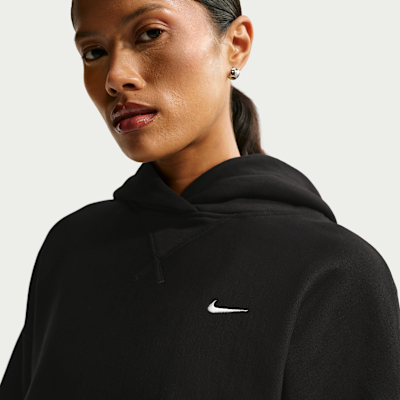 Nike Studio Fleece Heavyweight — Total Black/Sail