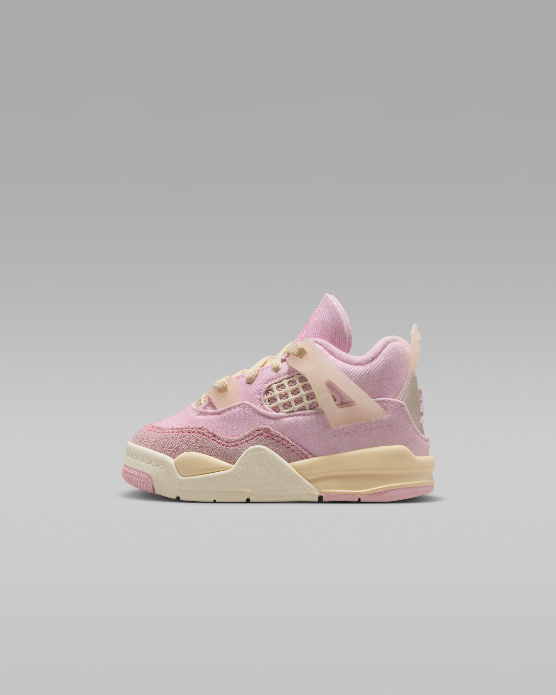 Jordan 4 Retro 'Pearl Pink and Iced Carmine' — Pearl Pink/Coconut Milk/Muslin/Iced Carmine