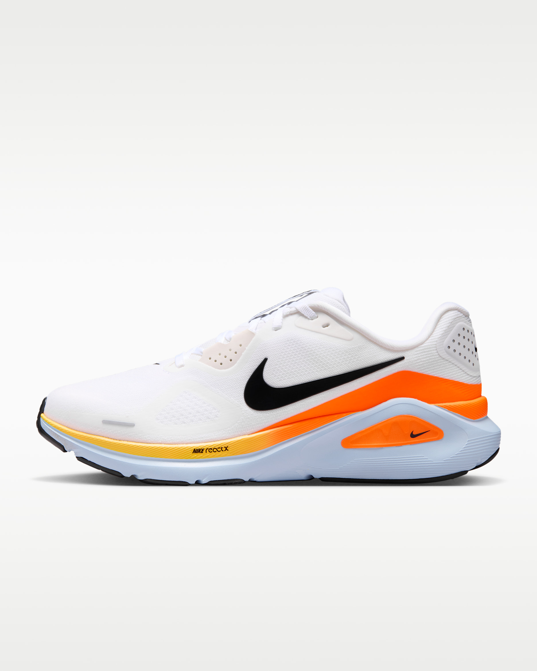 Nike Structure 26 — White/Hydrogen Blue/Total Orange/Black