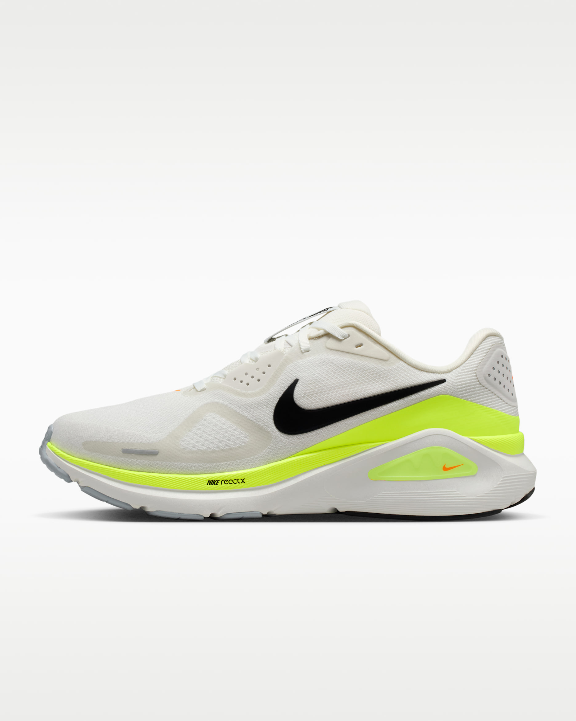 Nike Structure 26 — Summit White/Volt/Total Orange/Black