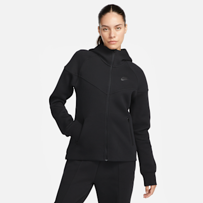 Nike Sportswear Tech Fleece Windrunner — Black/Black