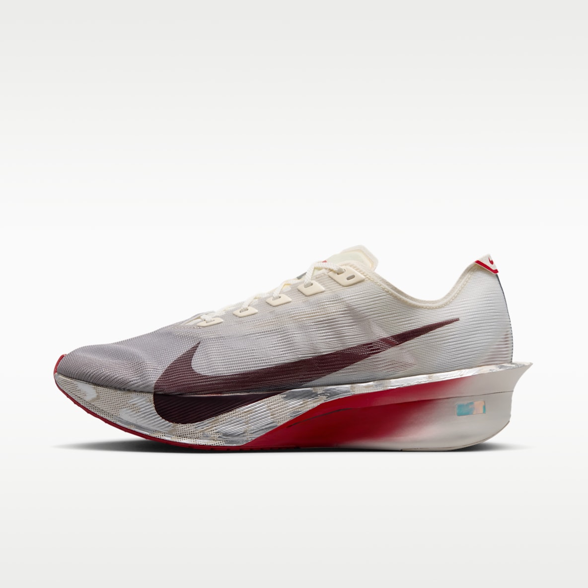 Nike Vaporfly 4 — Sail/Phantom/Light Boulder/University Red