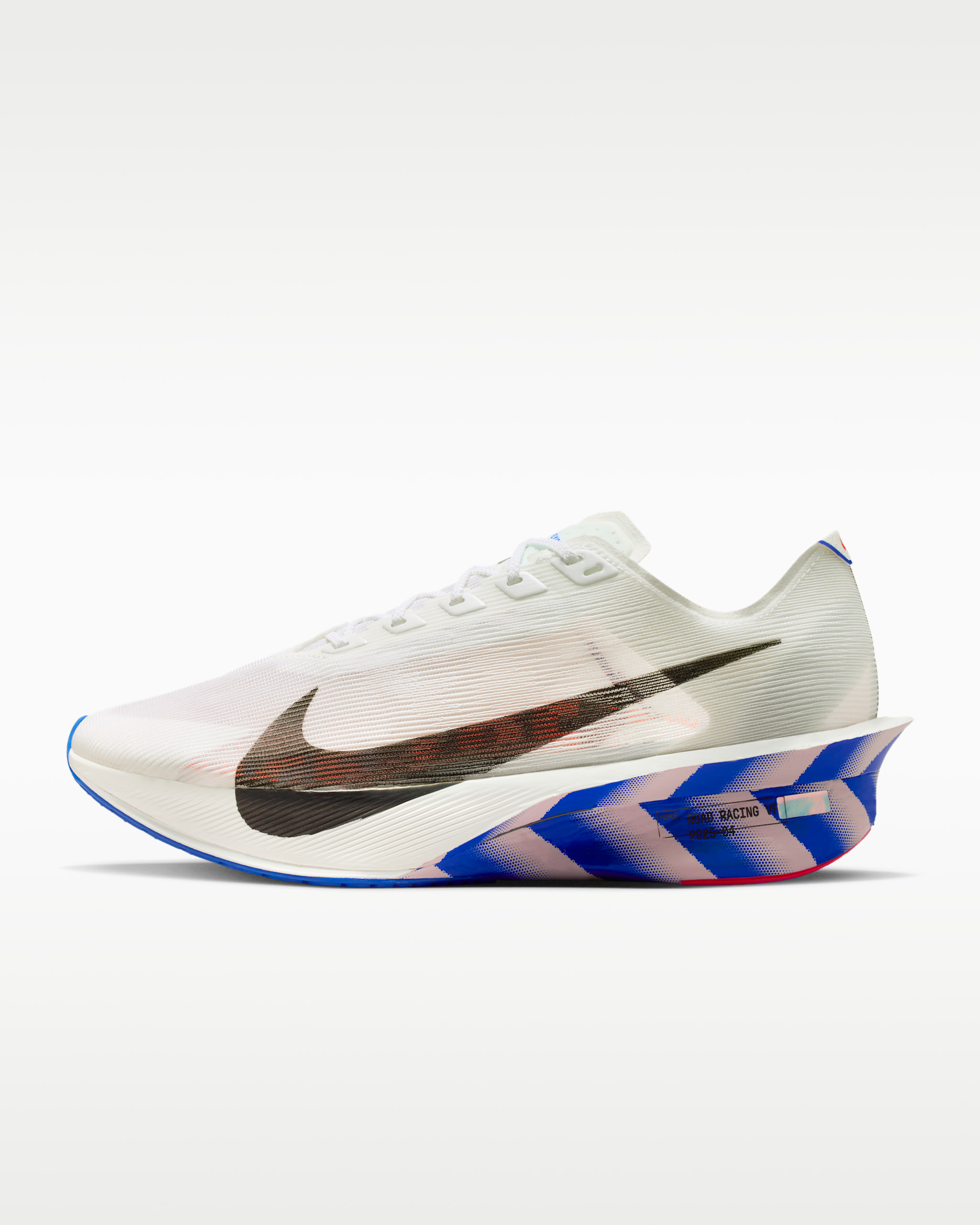 Nike Vaporfly 4 — White/Racer Blue/Silt Red/Black