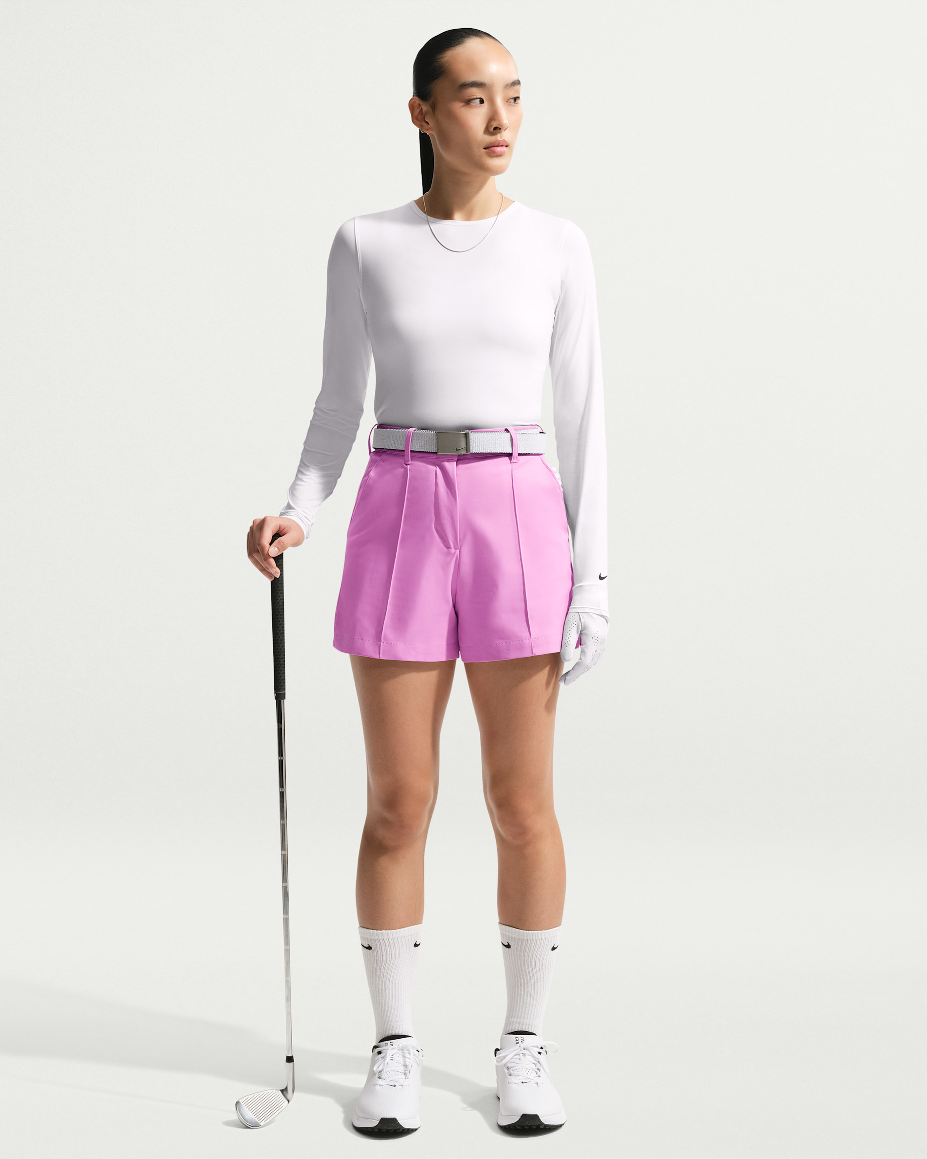 Nike Golf Club — Light Magenta/White