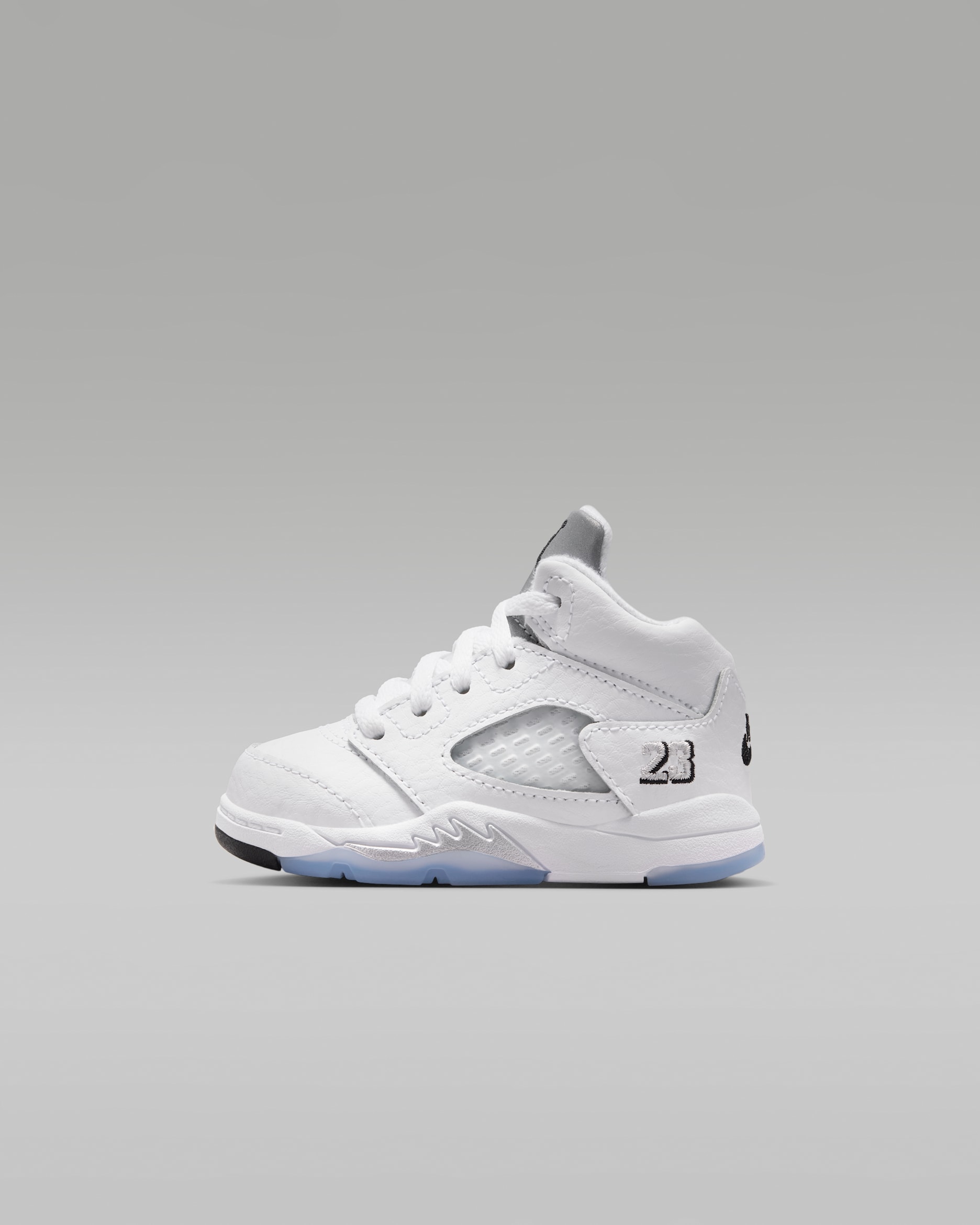 Jordan 5 Retro OG 'White Metallic' — White/Metallic Silver/Black