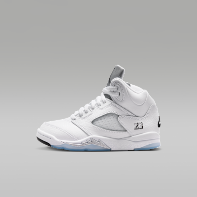 Jordan 5 Retro OG 'White Metallic' — White/Metallic Silver/Black